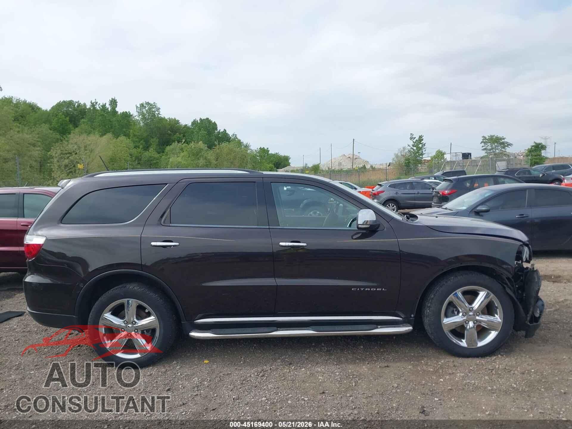 DODGE DURANGO 2012 - 1C4RDJEG7CC337274