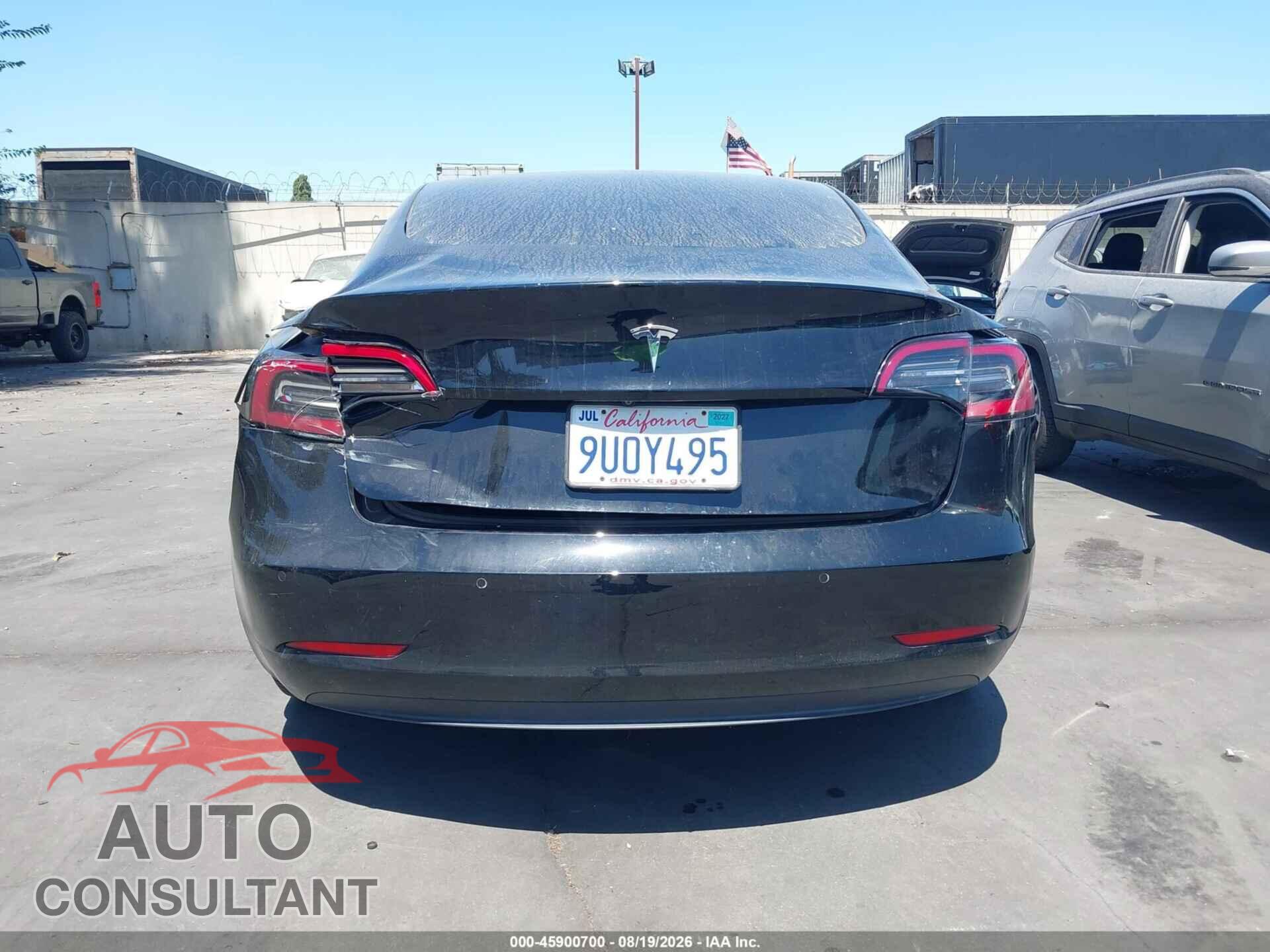 TESLA MODEL 3 2019 - 5YJ3E1EA5KF399384