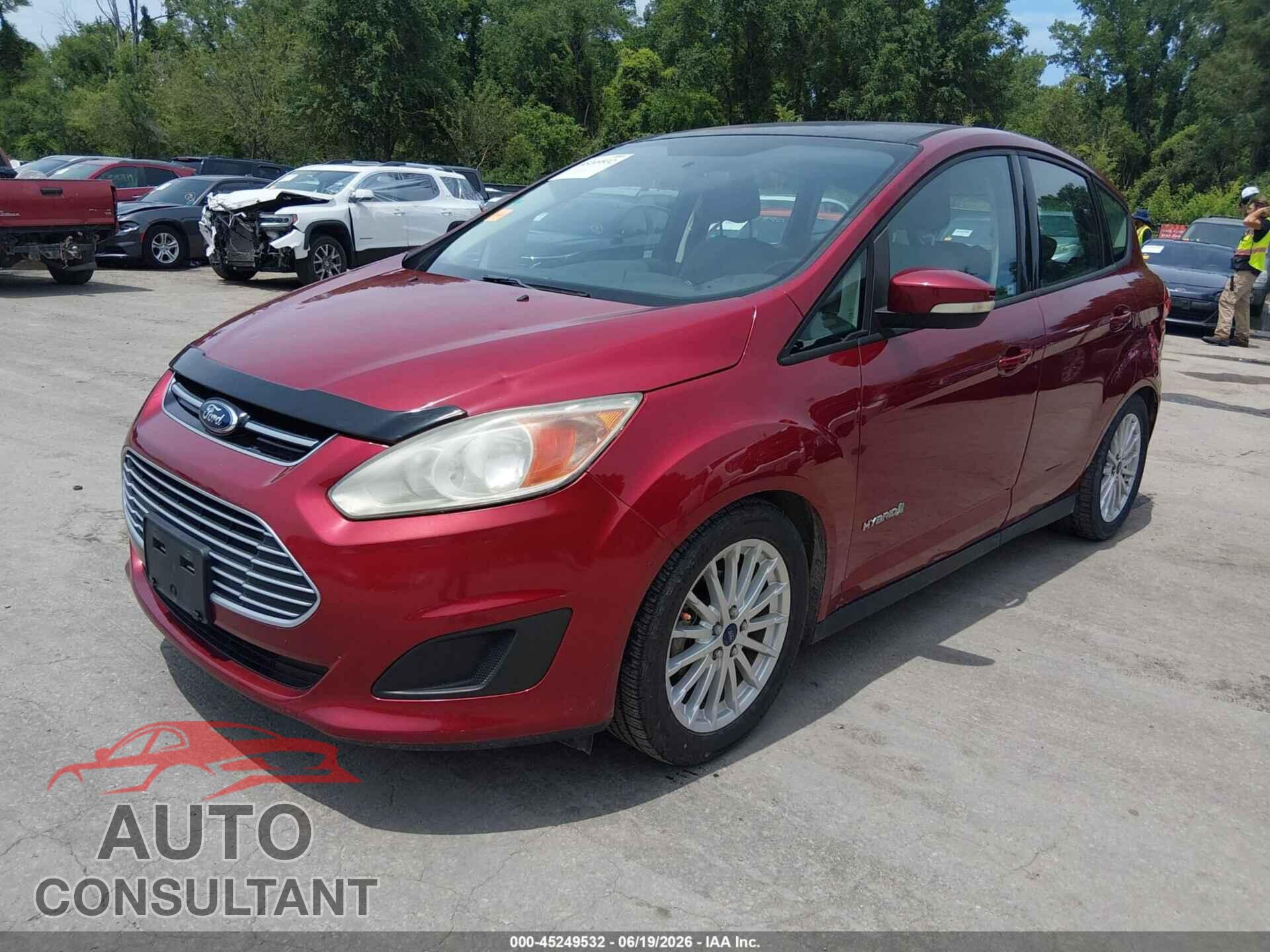 FORD C-MAX HYBRID 2013 - 1FADP5AU6DL534657