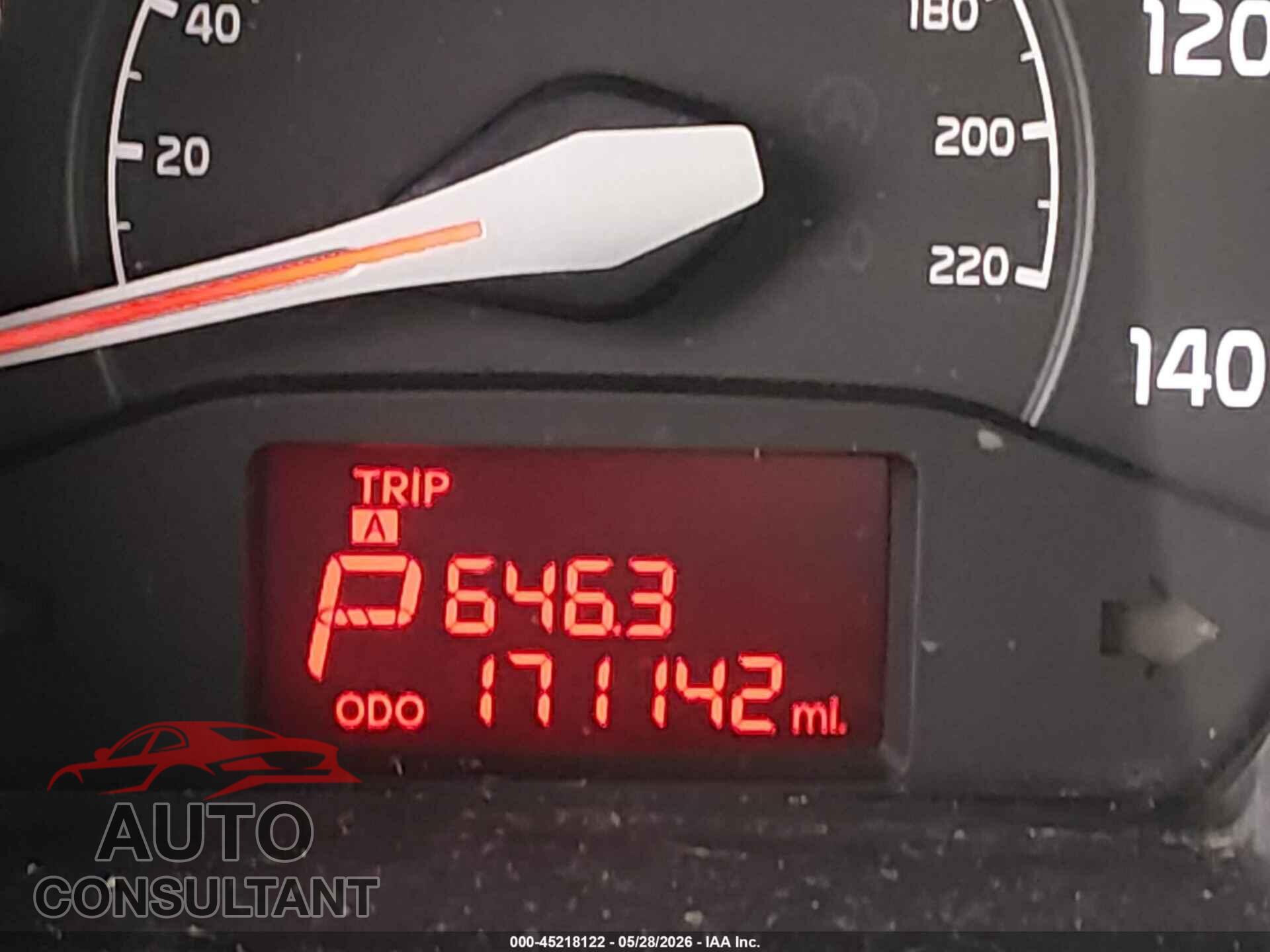 KIA RIO 2013 - KNADN4A38D6283217