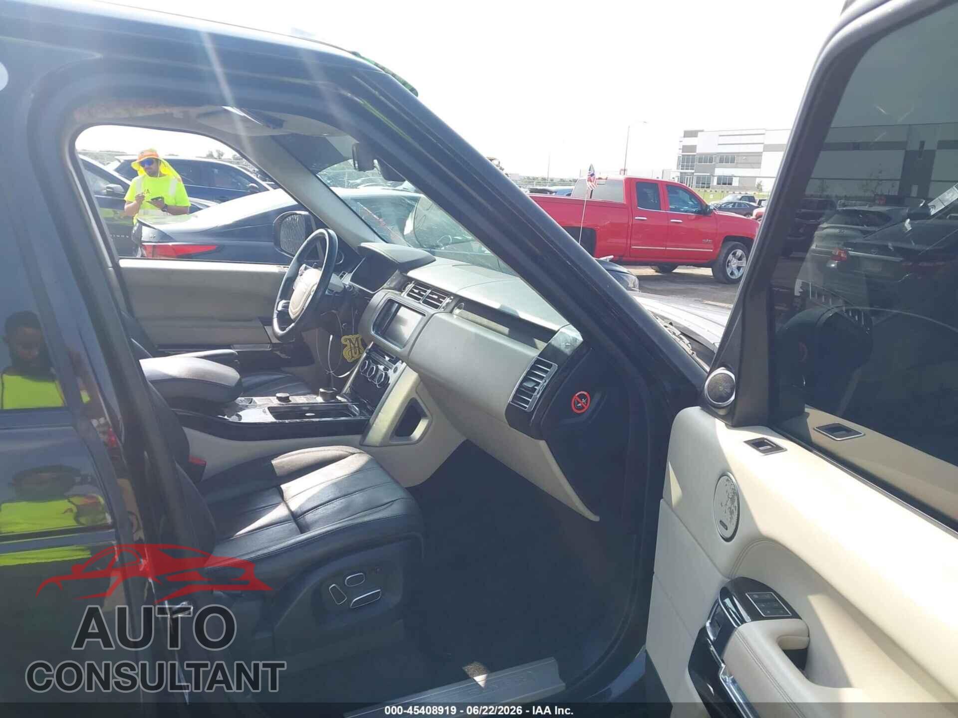 LAND ROVER RANGE ROVER 2013 - SALGS2DF1DA103715