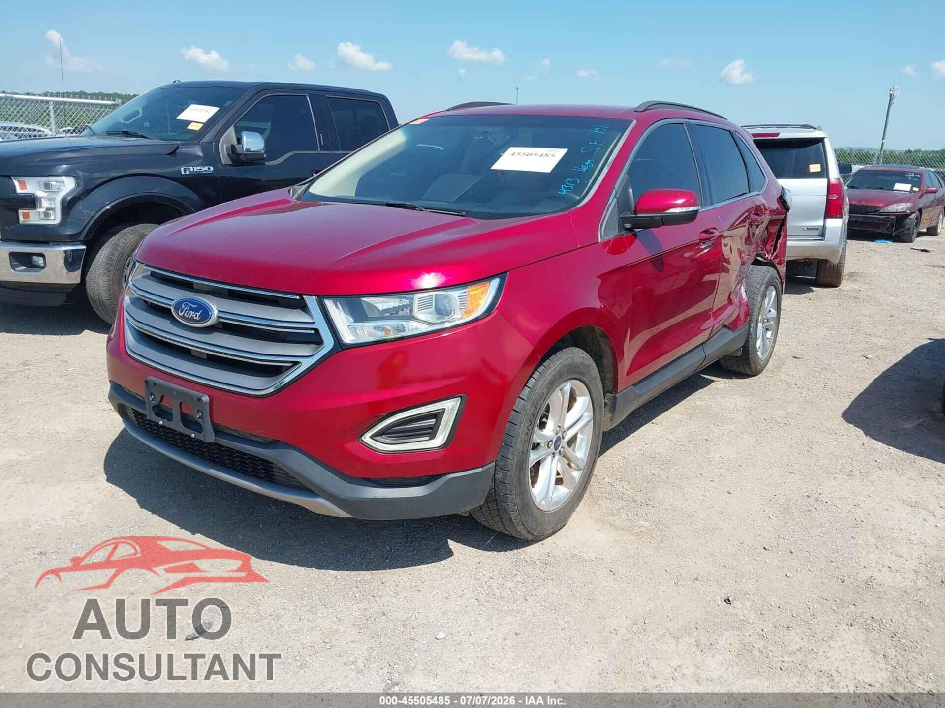FORD EDGE 2015 - 2FMTK3J88FBB91330
