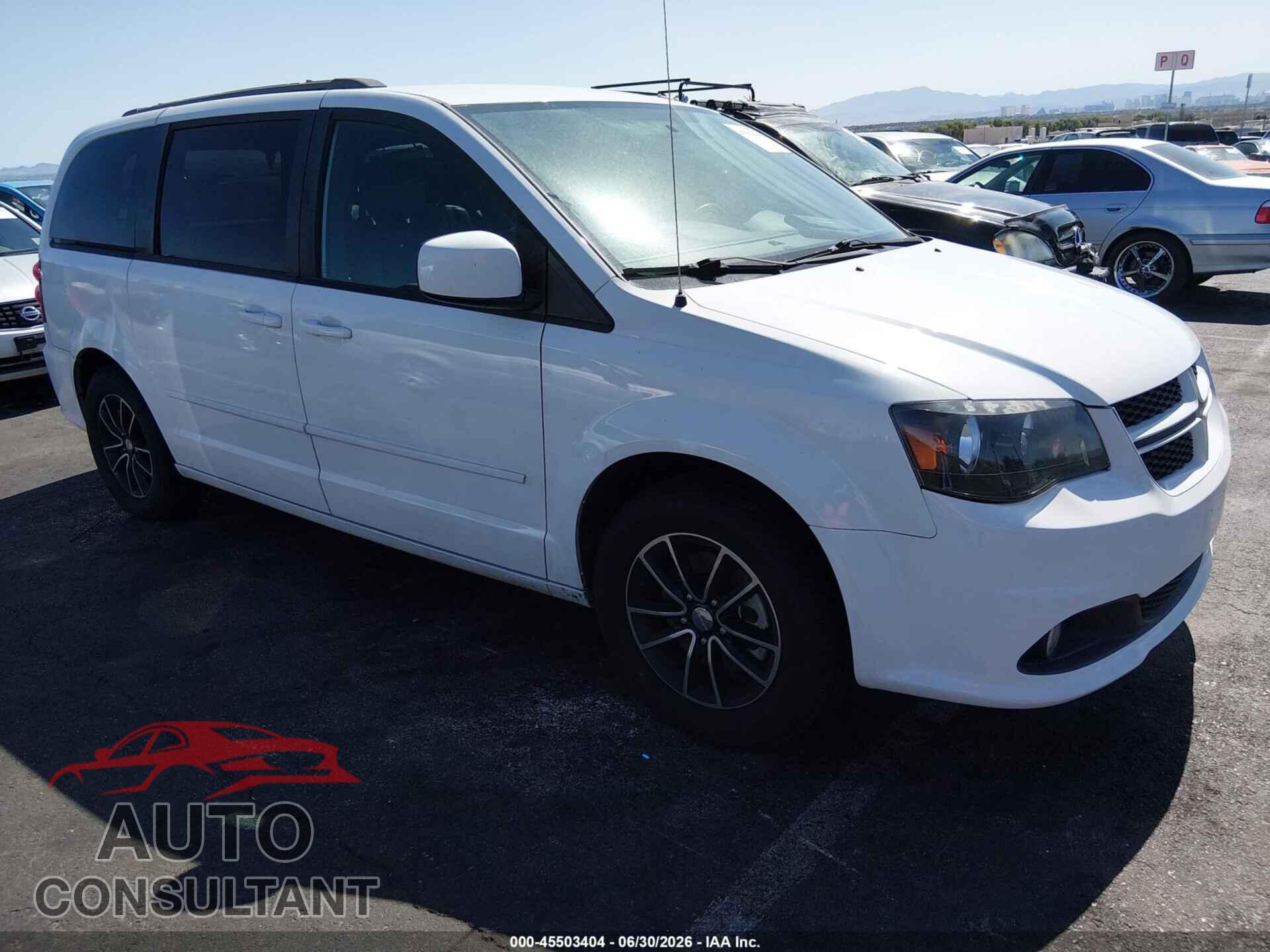 DODGE GRAND CARAVAN 2017 - 2C4RDGEG1HR766458