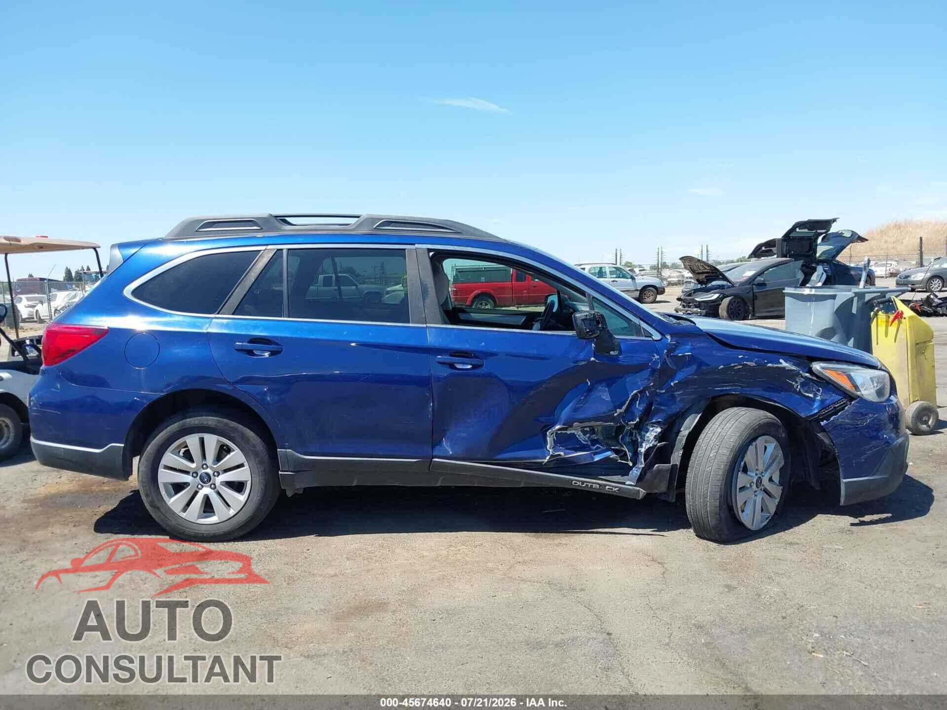 SUBARU OUTBACK 2017 - 4S4BSADC7H3312254