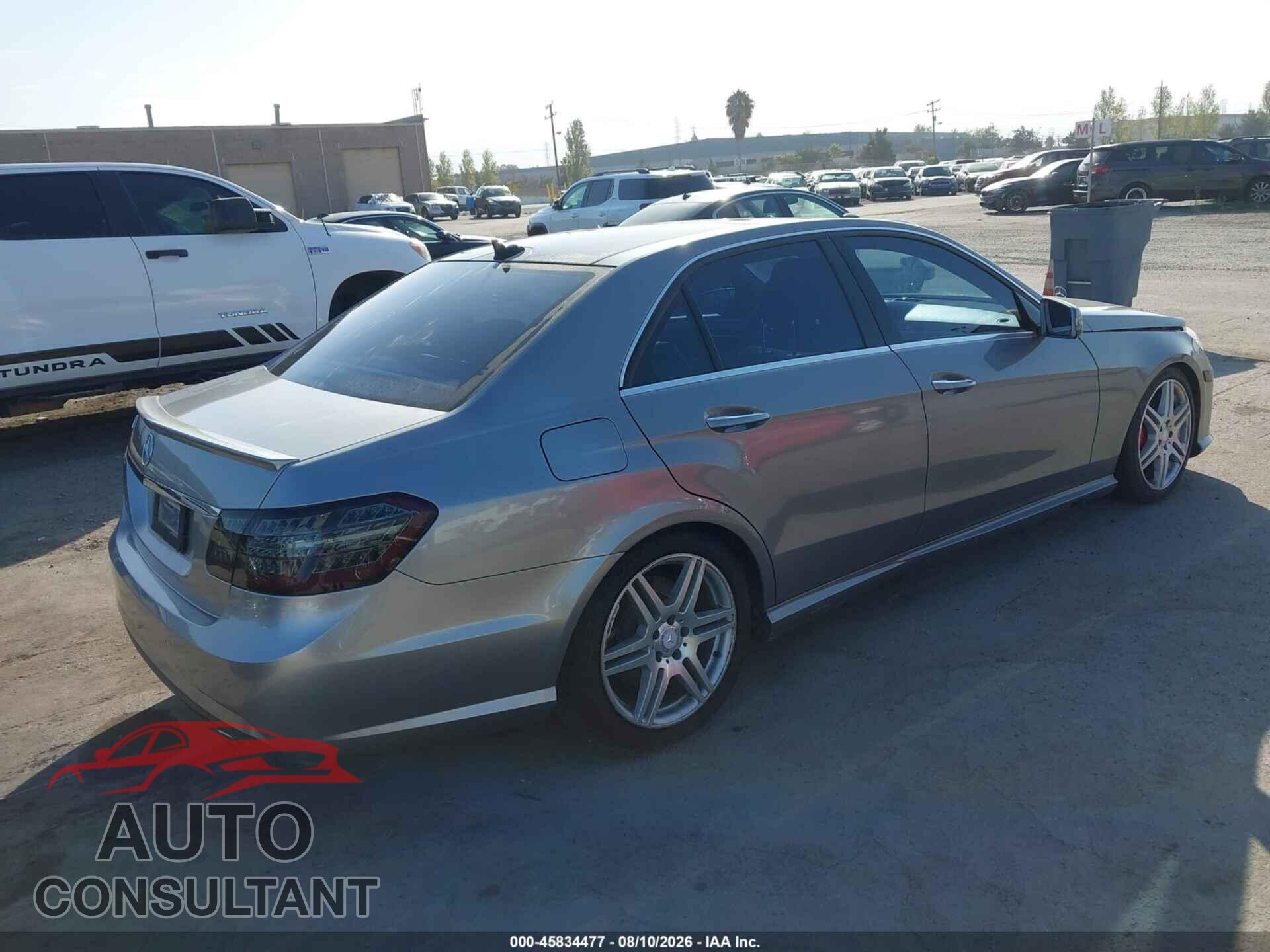MERCEDES-BENZ E 550 2010 - WDDHF7CBXAA236972