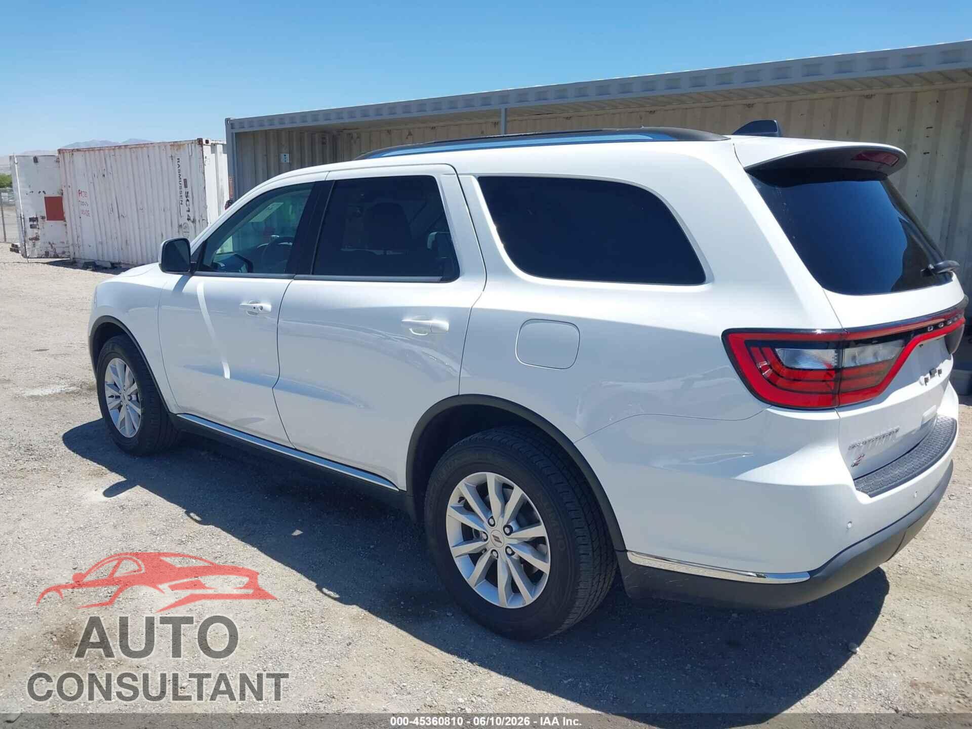 DODGE DURANGO 2021 - 1C4RDJAG0MC544421
