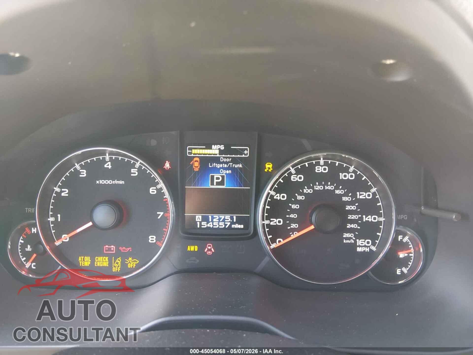 SUBARU OUTBACK 2013 - 4S4BRDPC7D2286859