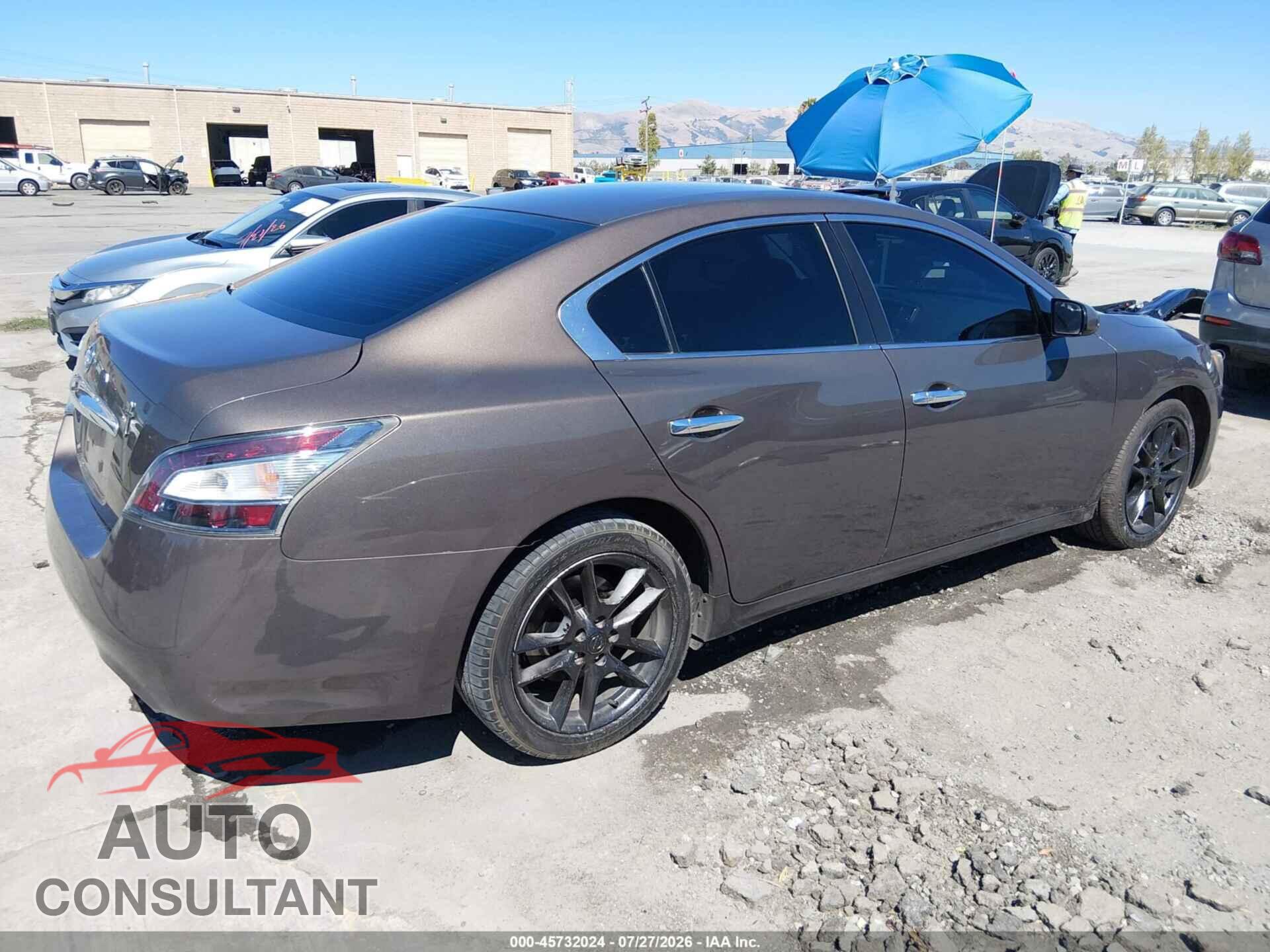 NISSAN MAXIMA 2012 - 1N4AA5AP2CC822088