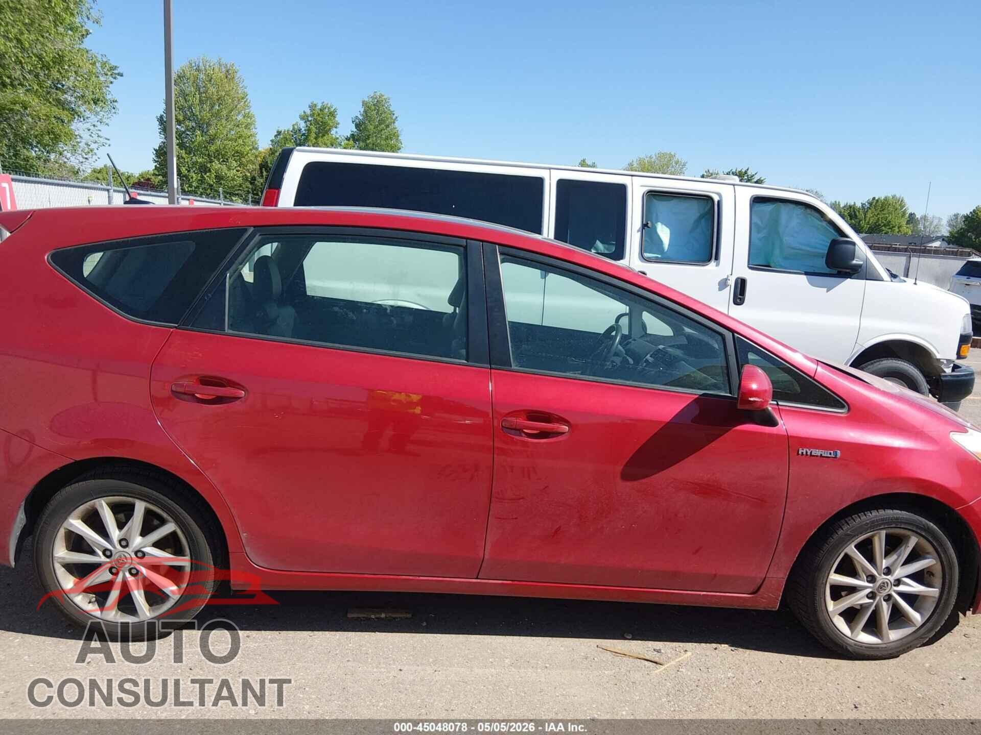 TOYOTA PRIUS V 2012 - JTDZN3EU5C3025582