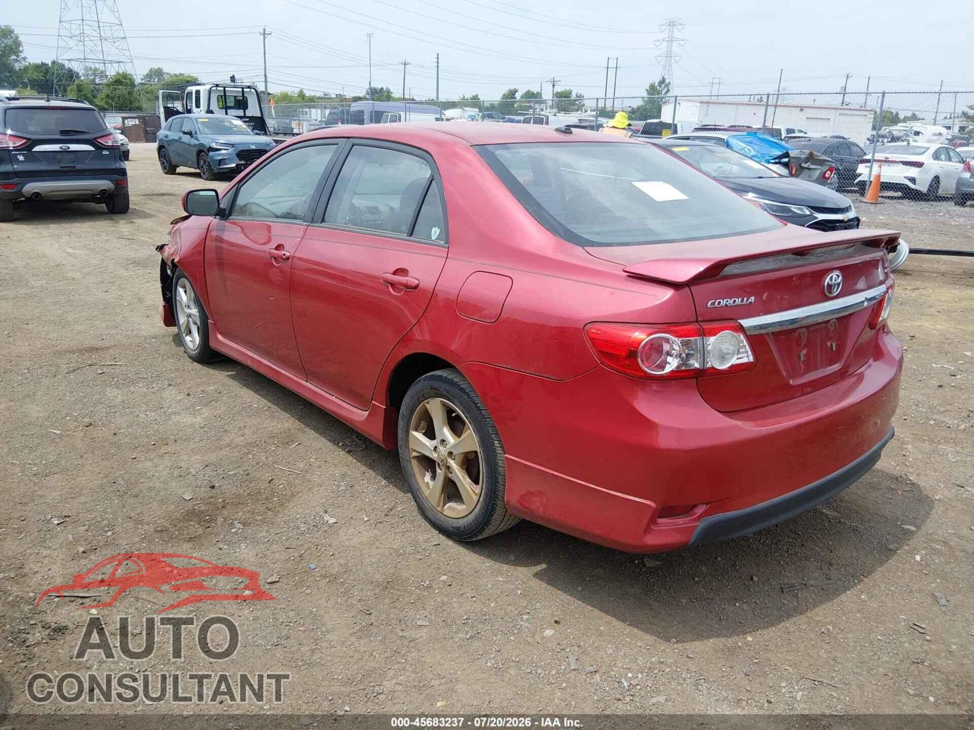 TOYOTA COROLLA 2011 - 2T1BU4EE2BC701124