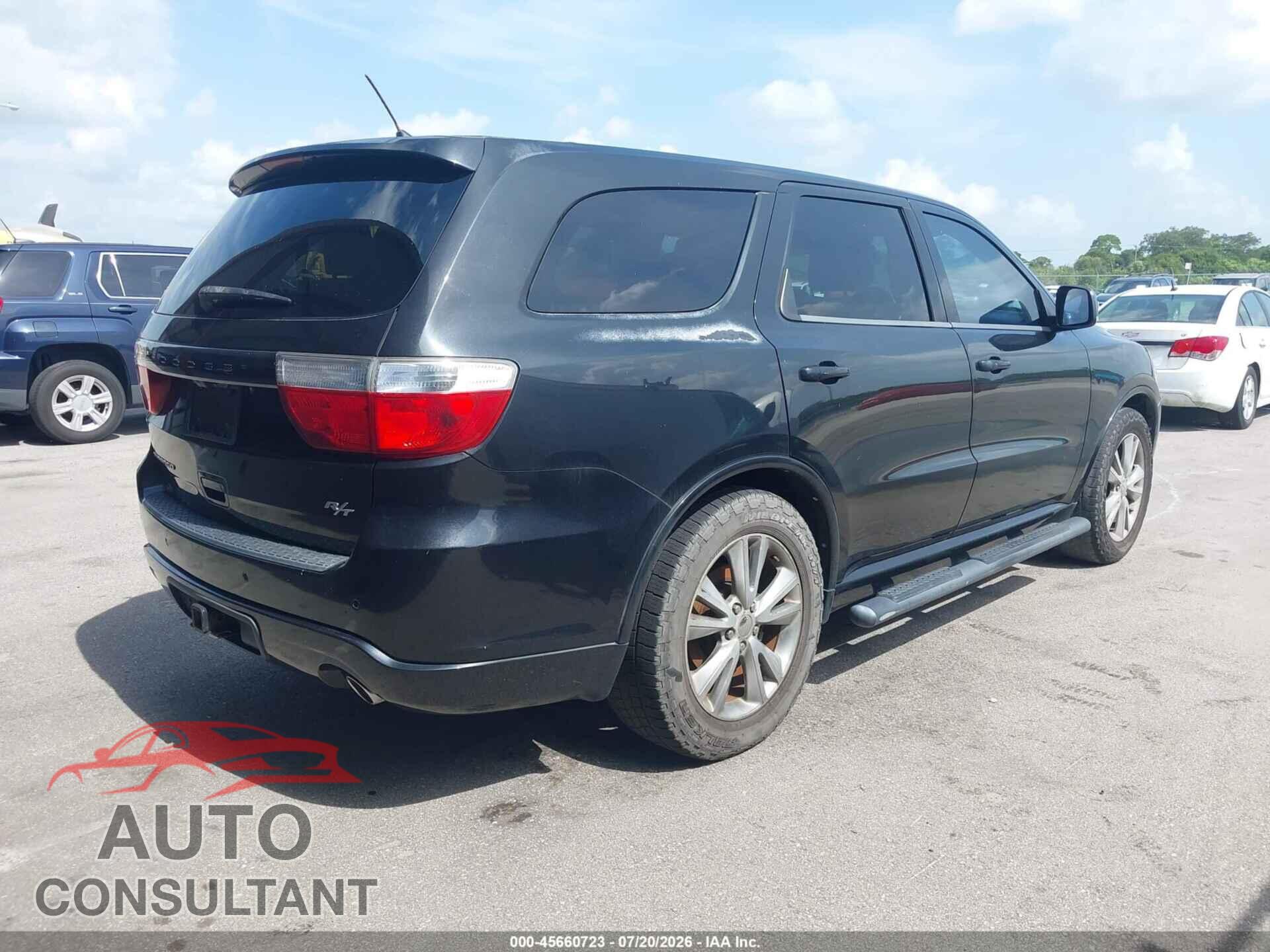 DODGE DURANGO 2012 - 1C4SDHCT3CC314360