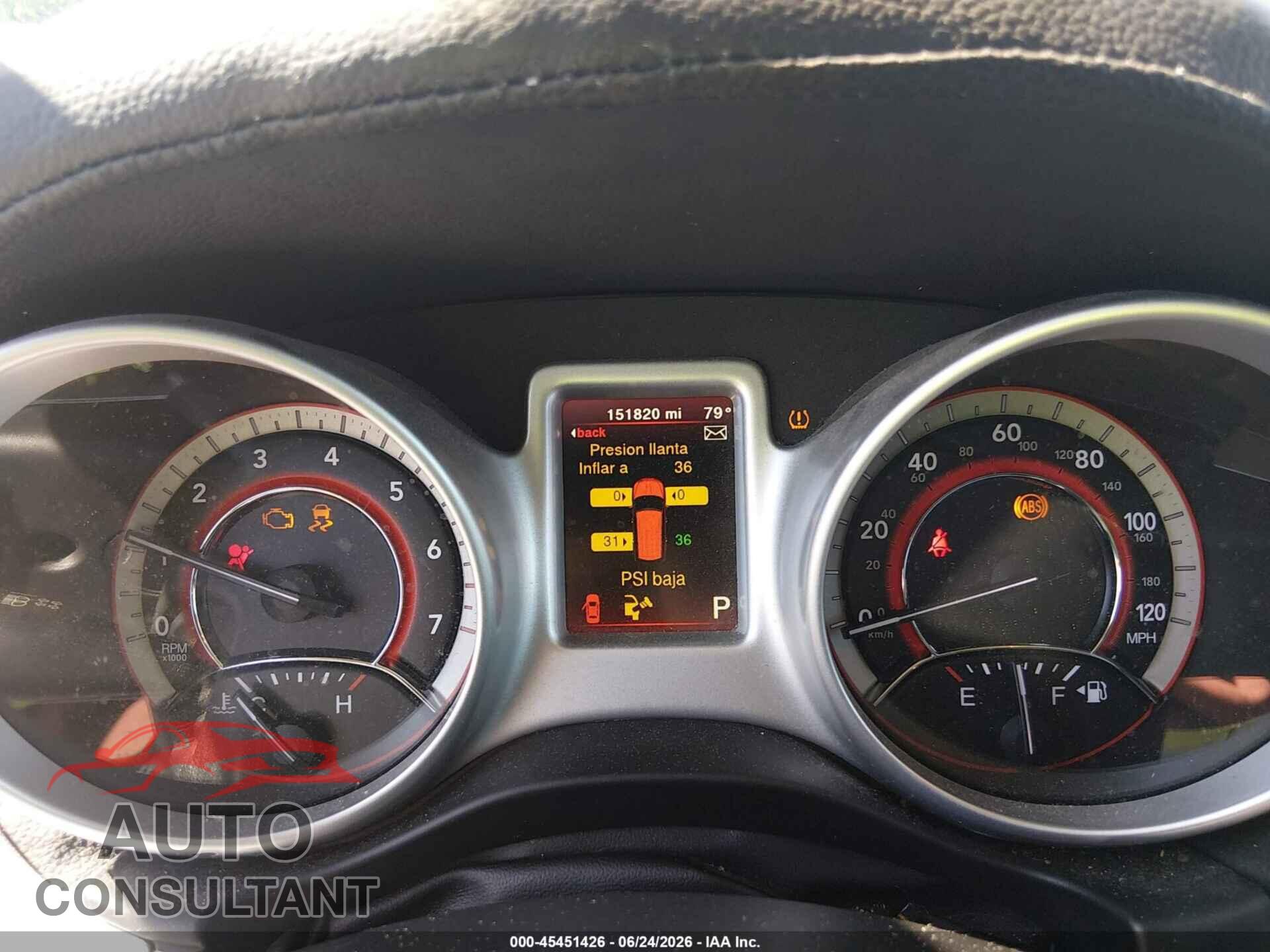 DODGE JOURNEY 2017 - 3C4PDCAB6HT695216