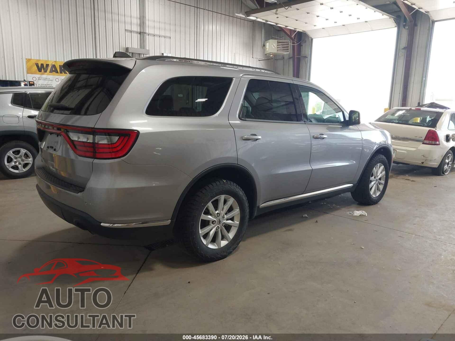 DODGE DURANGO 2021 - 1C4RDJAG0MC544631