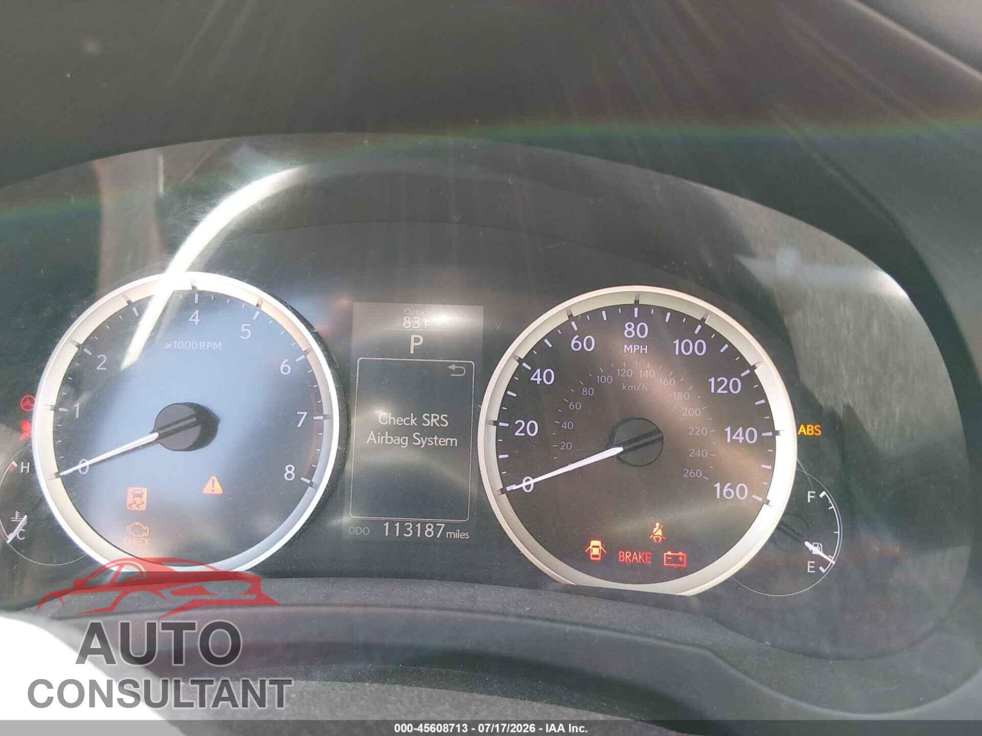 LEXUS IS 250 2014 - JTHCF1D28E5002293