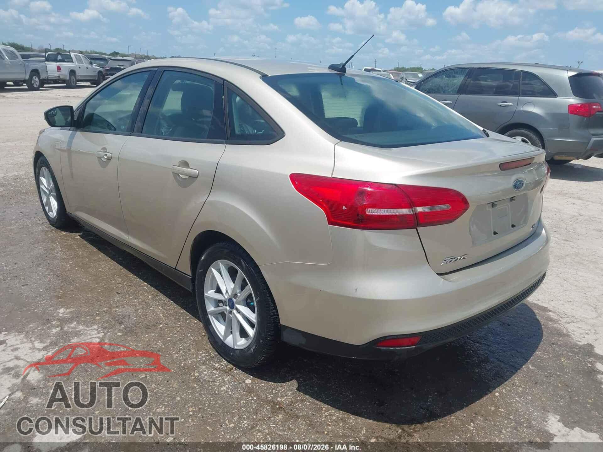 FORD FOCUS 2017 - 1FADP3F2XHL309417