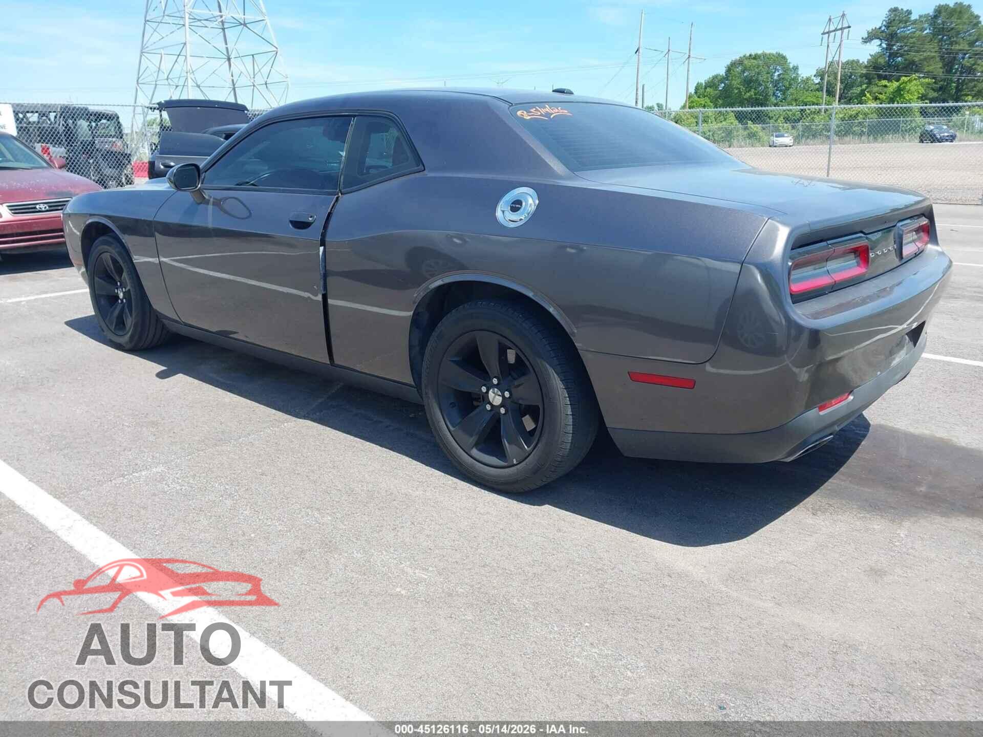 DODGE CHALLENGER 2016 - 2C3CDZAG2GH137324