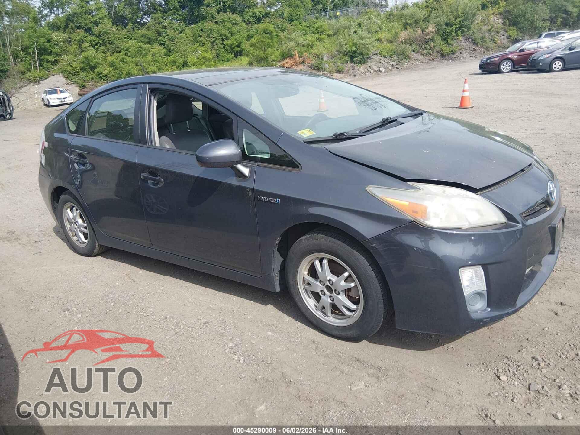 TOYOTA PRIUS 2010 - JTDKN3DU7A0047598