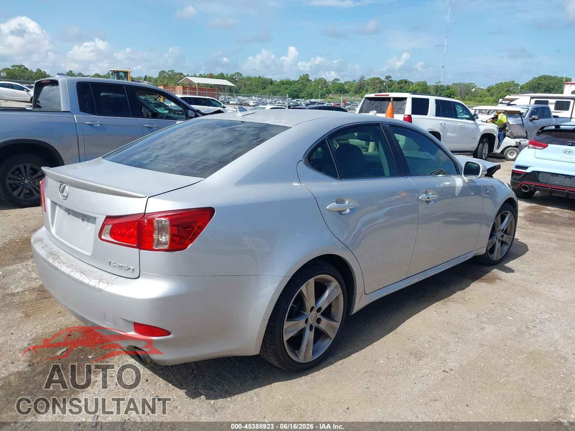 LEXUS IS 250 2011 - JTHBF5C21B5155629