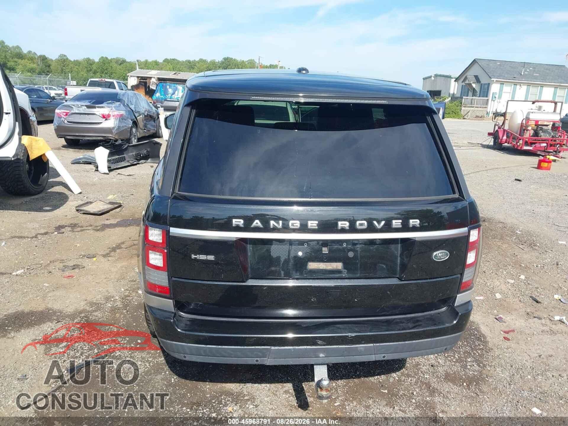 LAND ROVER RANGE ROVER 2015 - SALGS2VF9FA220251