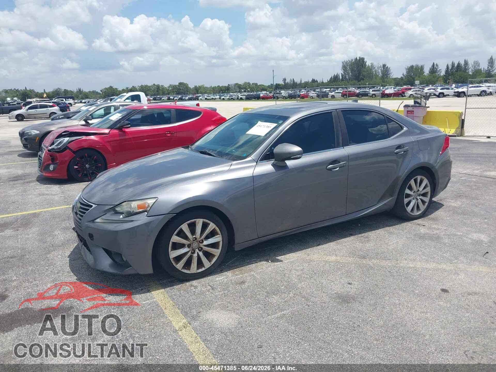 LEXUS IS 250 2014 - JTHBF1D23E5027789