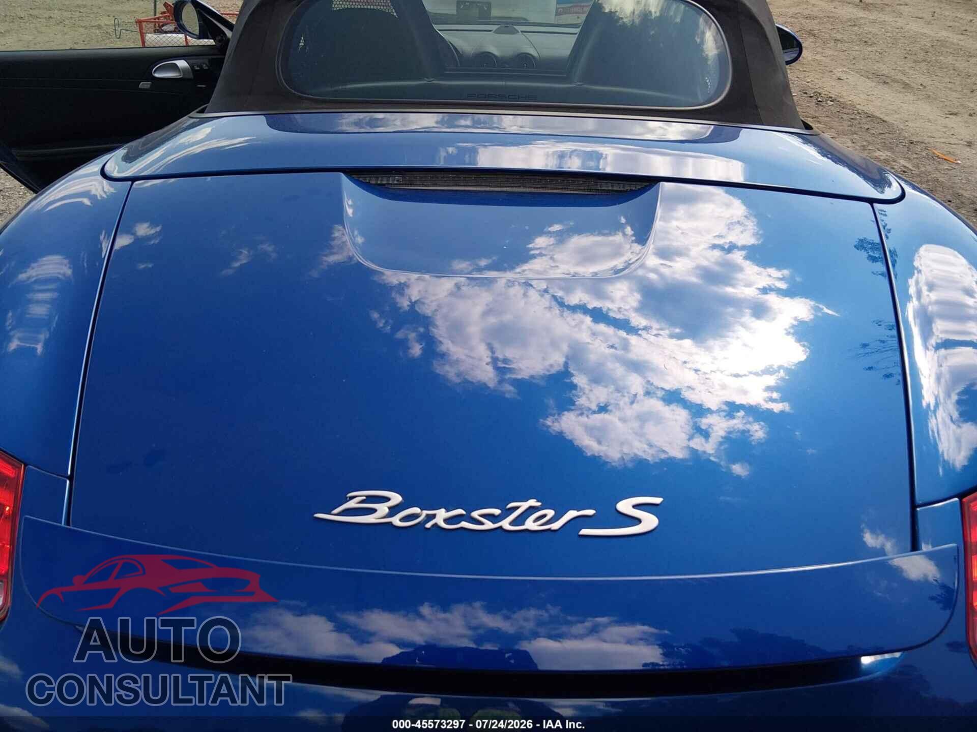 PORSCHE BOXSTER 2012 - WP0CB2A81CS730211