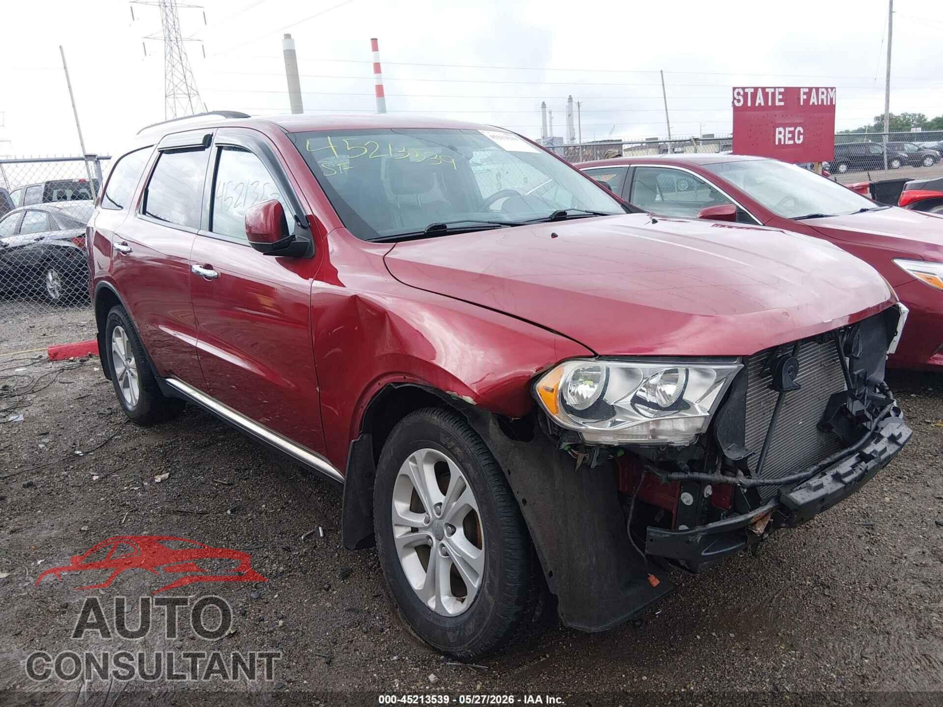 DODGE DURANGO 2013 - 1C4RDJDG4DC700911