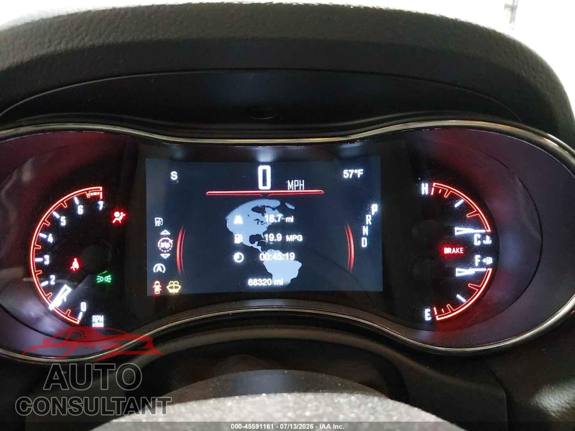 DODGE DURANGO 2019 - 1C4RDJDG3KC685542