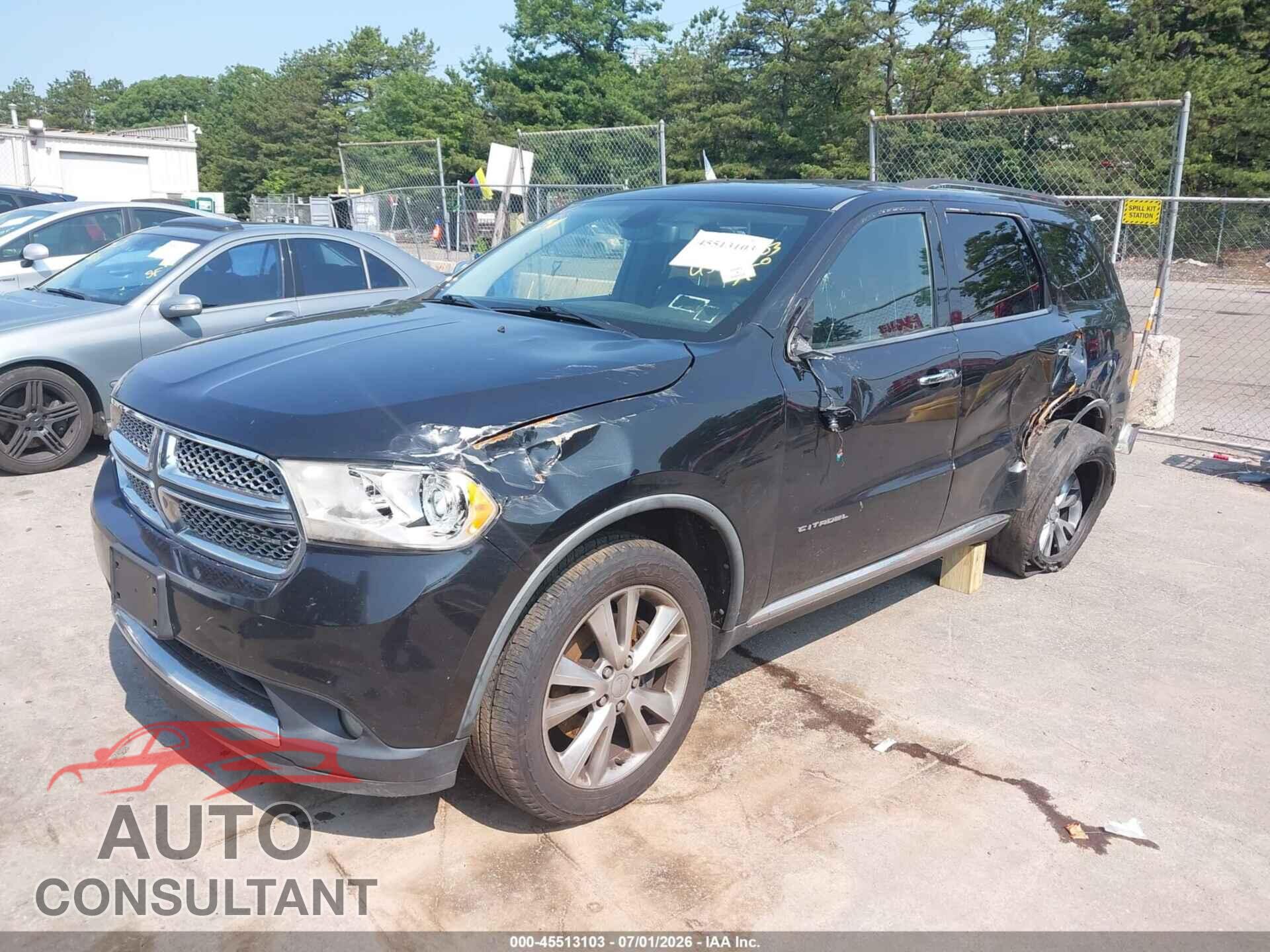 DODGE DURANGO 2011 - 1D4SE5GT3BC595180