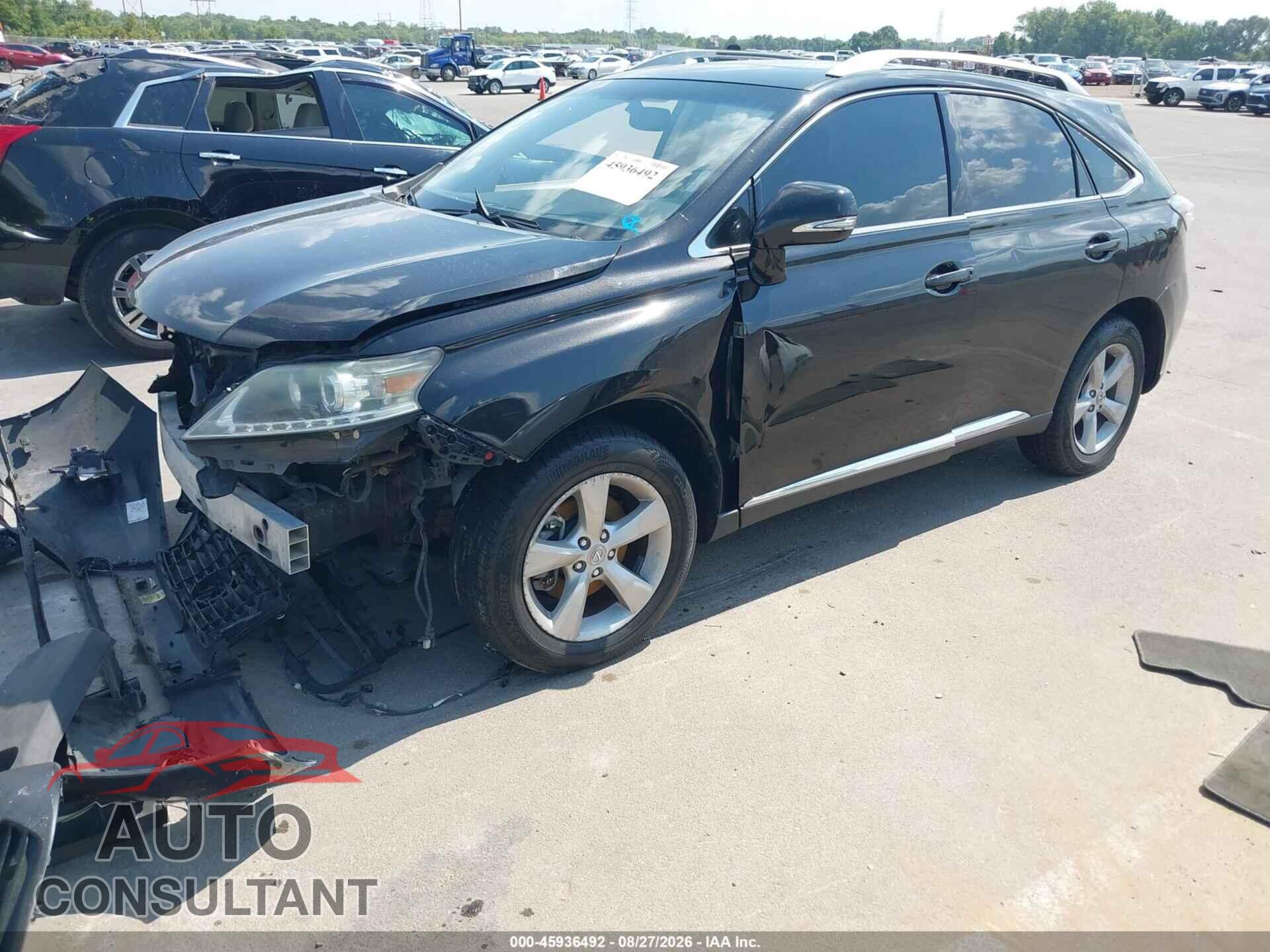 LEXUS RX 2014 - 2T2BK1BA9EC239683