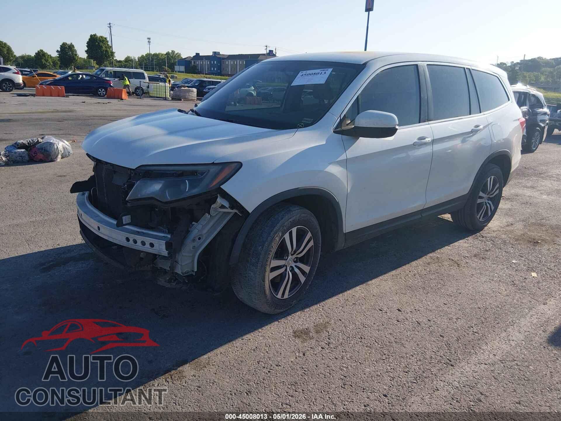 HONDA PILOT 2017 - 5FNYF5H38HB033290