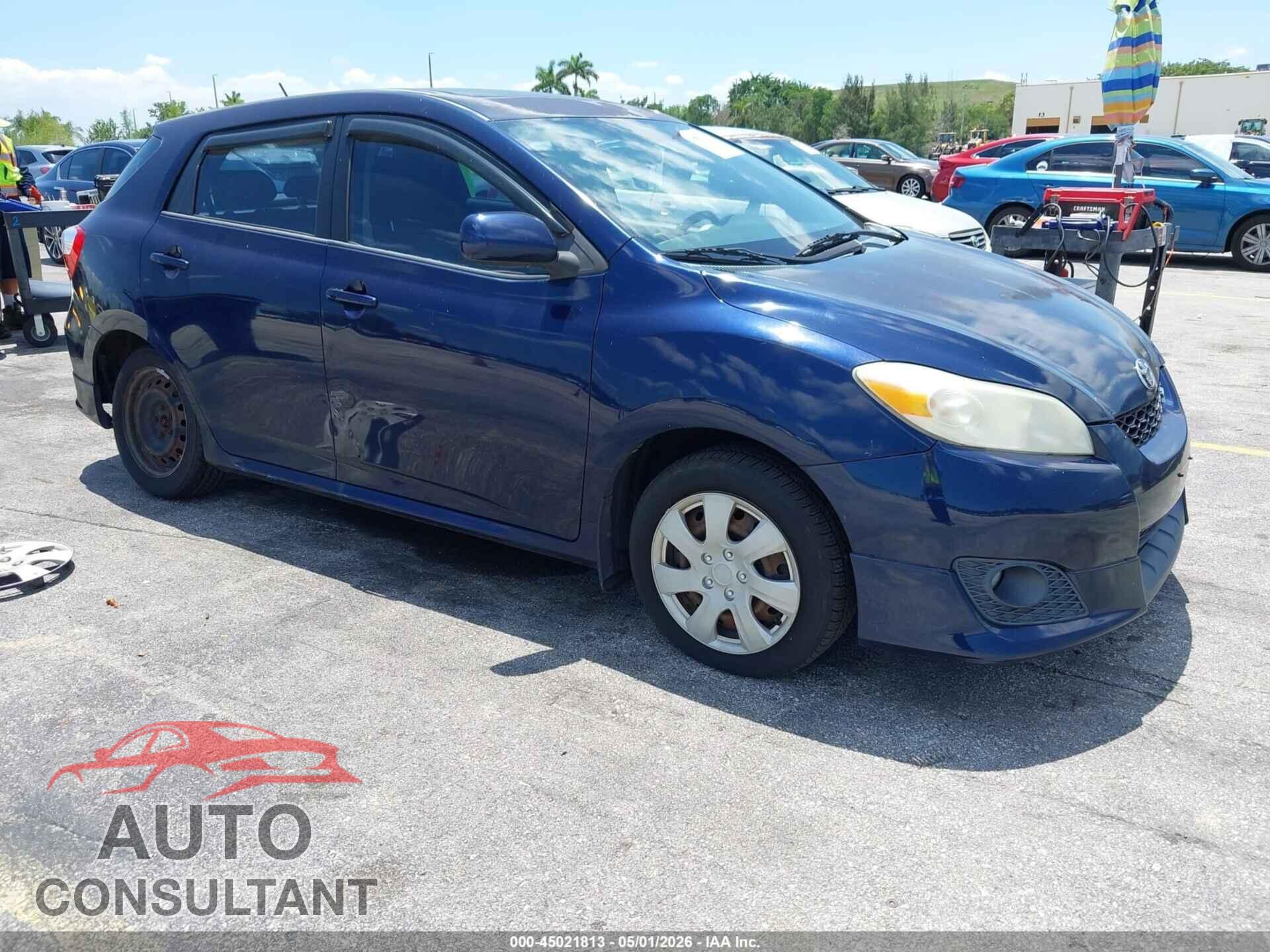 TOYOTA MATRIX 2009 - 2T1LE40E69C002338
