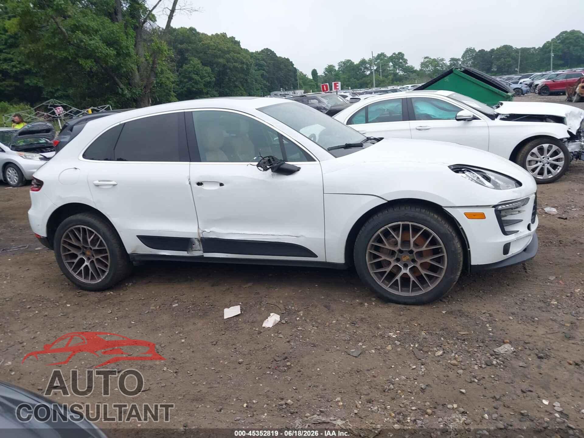 PORSCHE MACAN 2018 - WP1AB2A57JLB37262