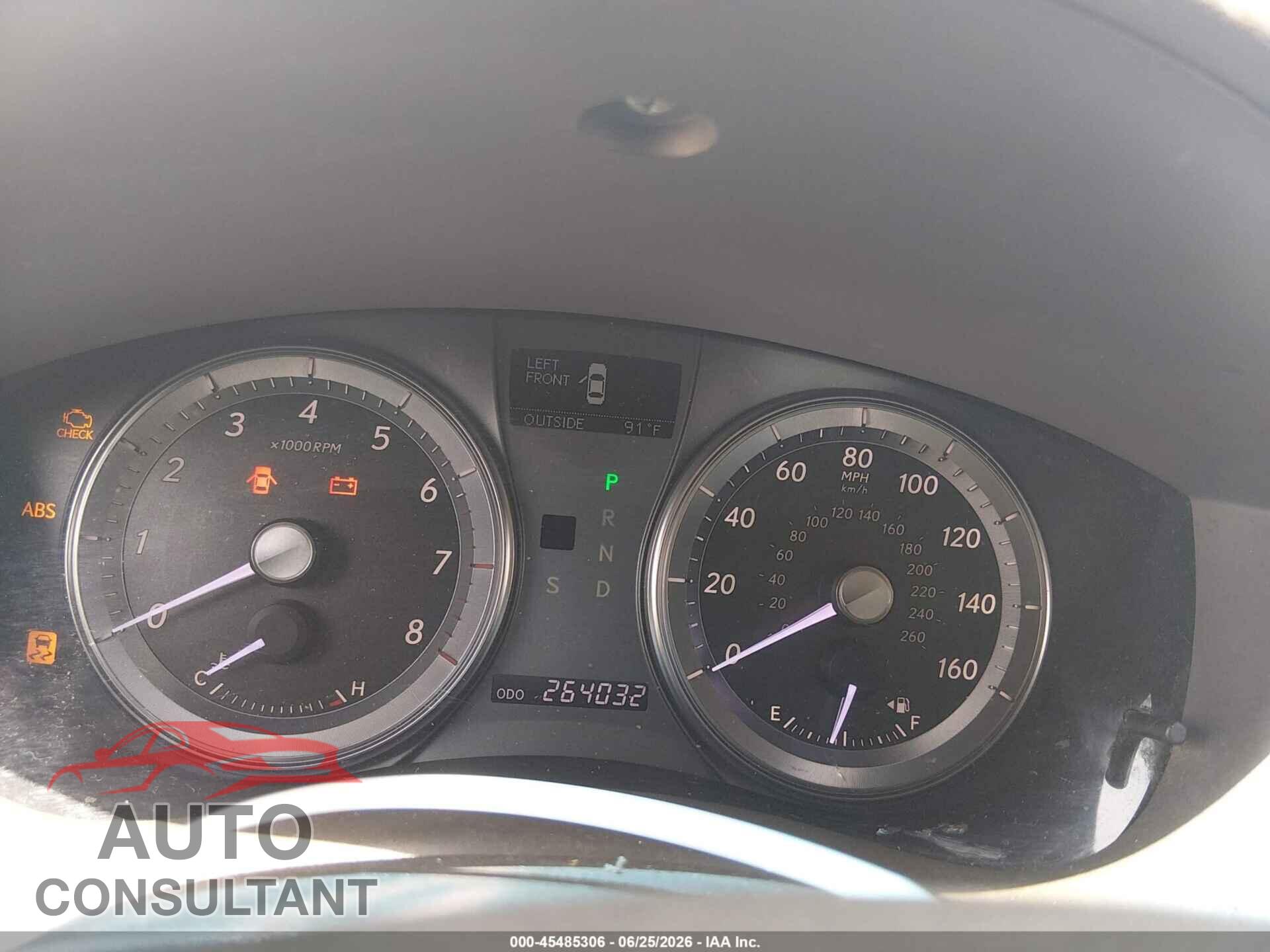 LEXUS ES 350 2011 - JTHBK1EG3B2421005