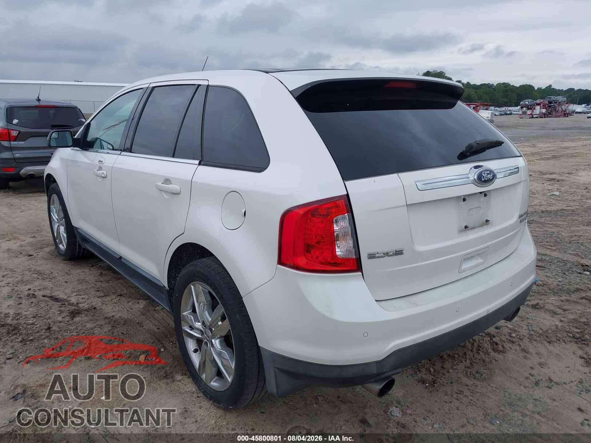 FORD EDGE 2012 - 2FMDK3K91CBA58660