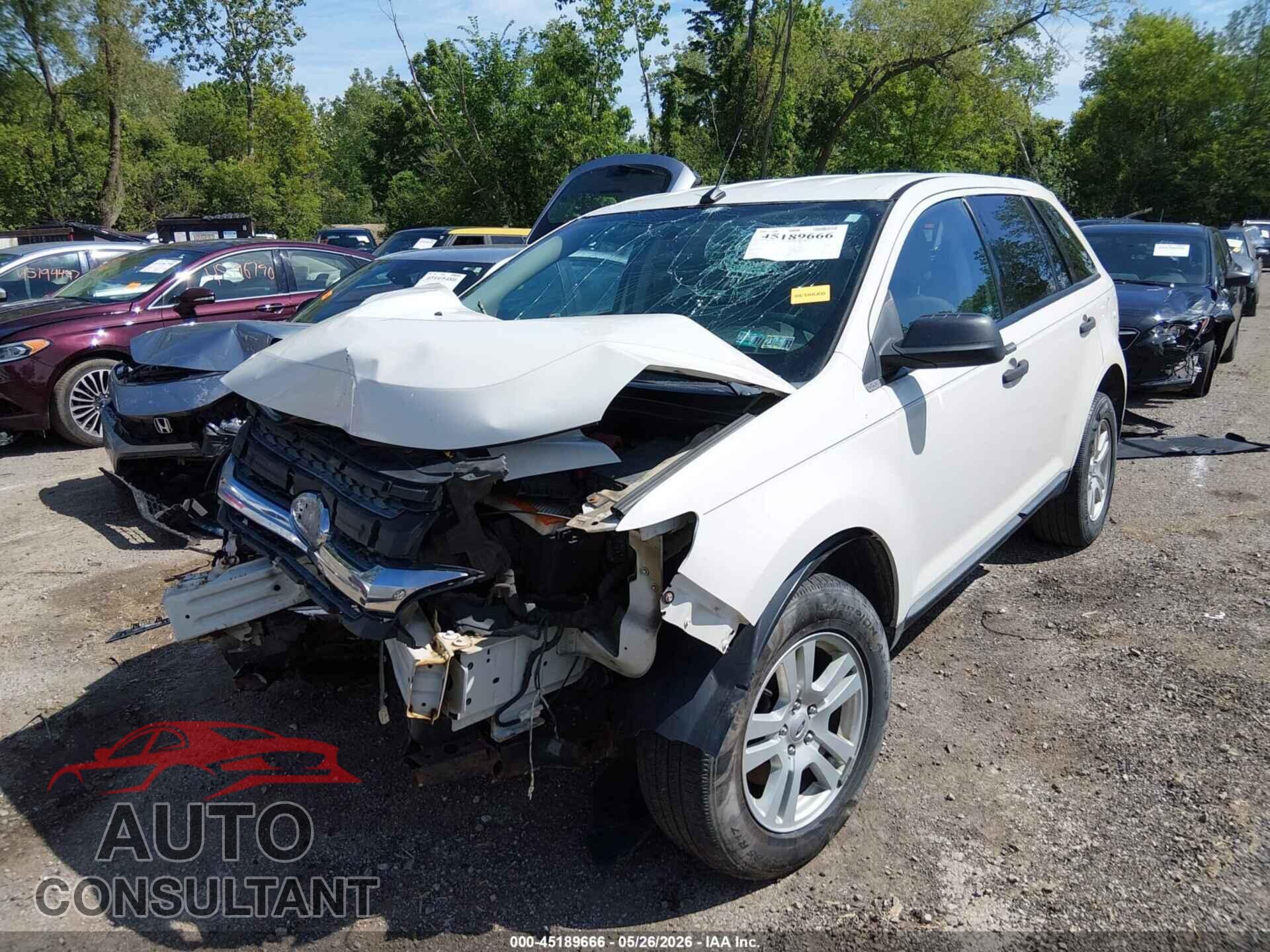 FORD EDGE 2012 - 2FMDK3GC9CBA32991