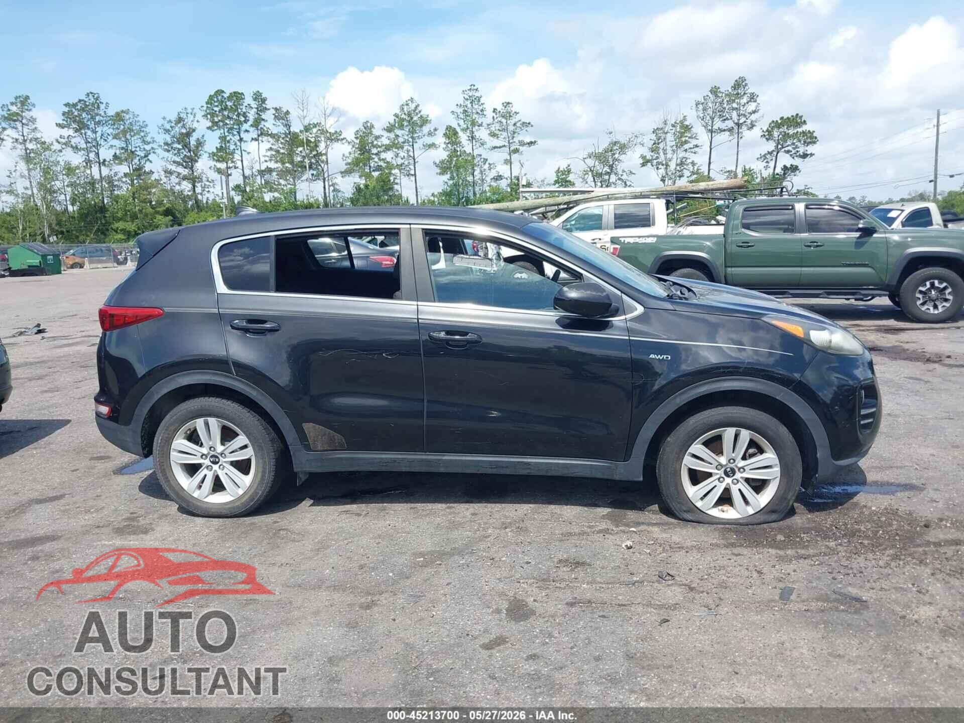 KIA SPORTAGE 2017 - KNDPMCAC1H7118591