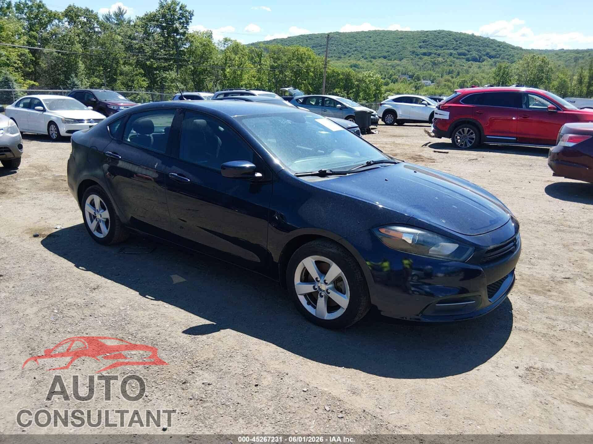 DODGE DART 2015 - 1C3CDFBB5FD221506
