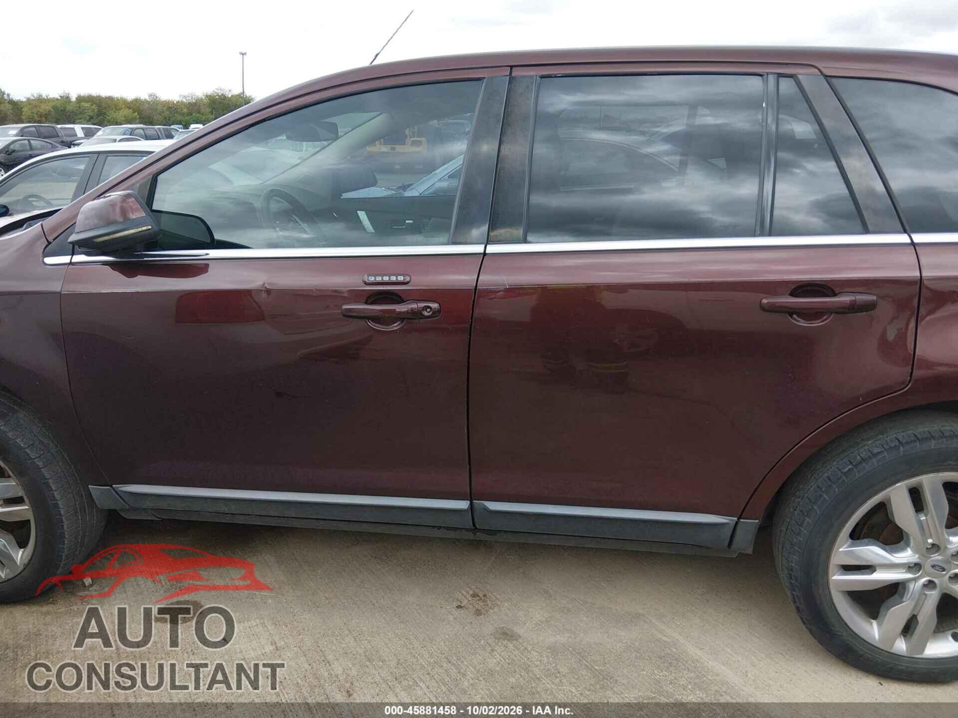 FORD EDGE 2012 - 2FMDK3KC8CBA26817