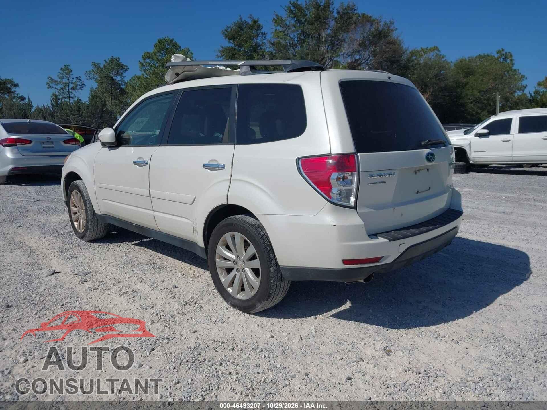 SUBARU FORESTER 2012 - JF2SHBDC9CH454823