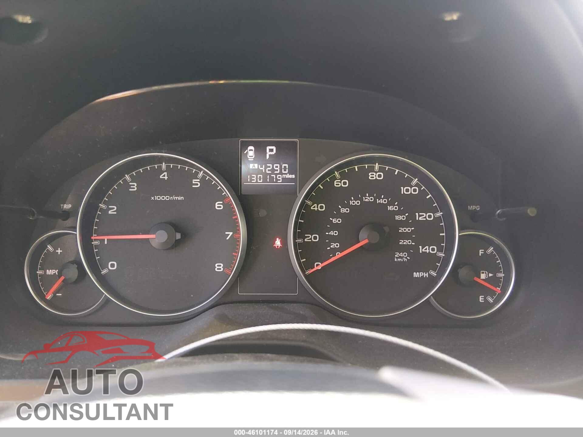SUBARU LEGACY 2014 - 4S3BMCD66E3009966
