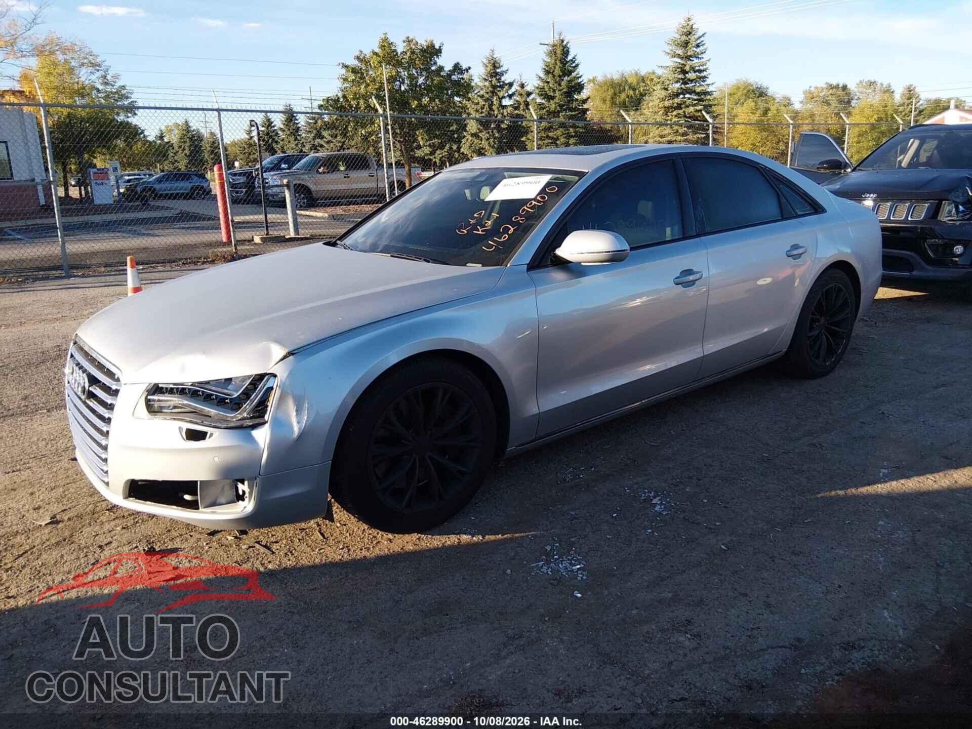 AUDI A8 2012 - WAUAVAFD6CN006556