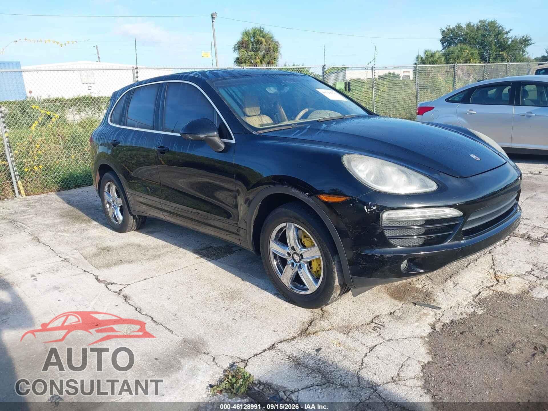 PORSCHE CAYENNE 2012 - WP1AA2A26CLA02639