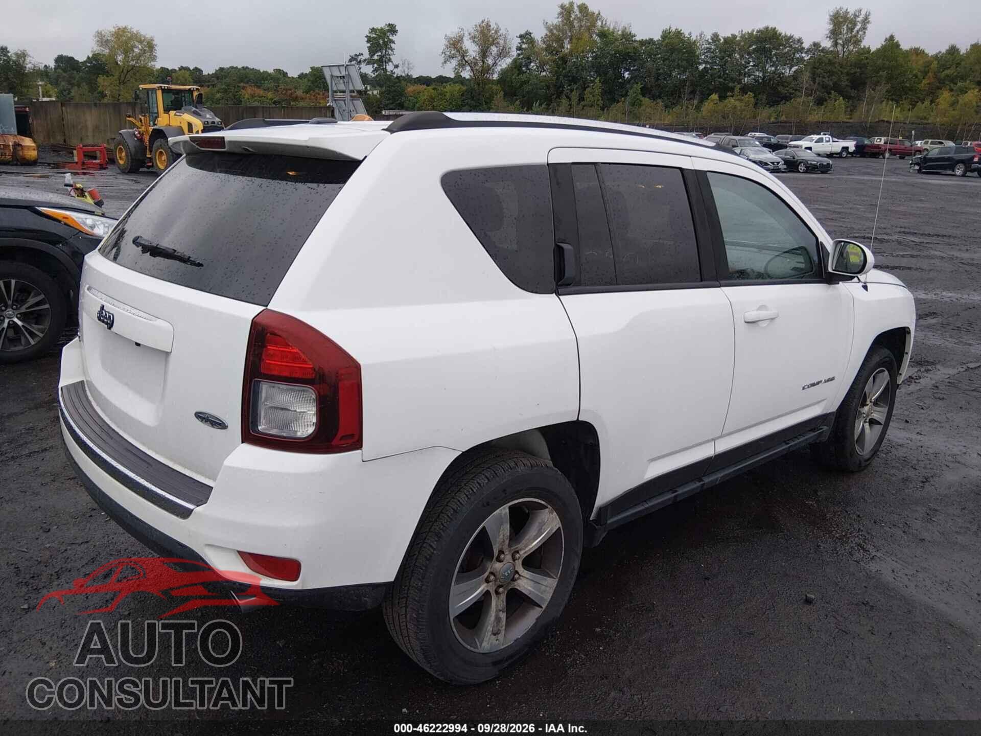 JEEP COMPASS 2016 - 1C4NJDEB2GD545396