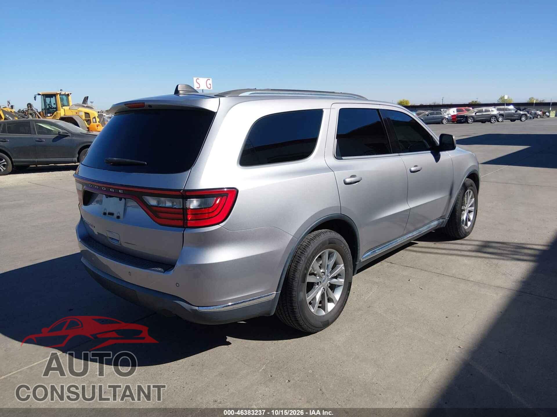 DODGE DURANGO 2018 - 1C4RDHAG1JC408559