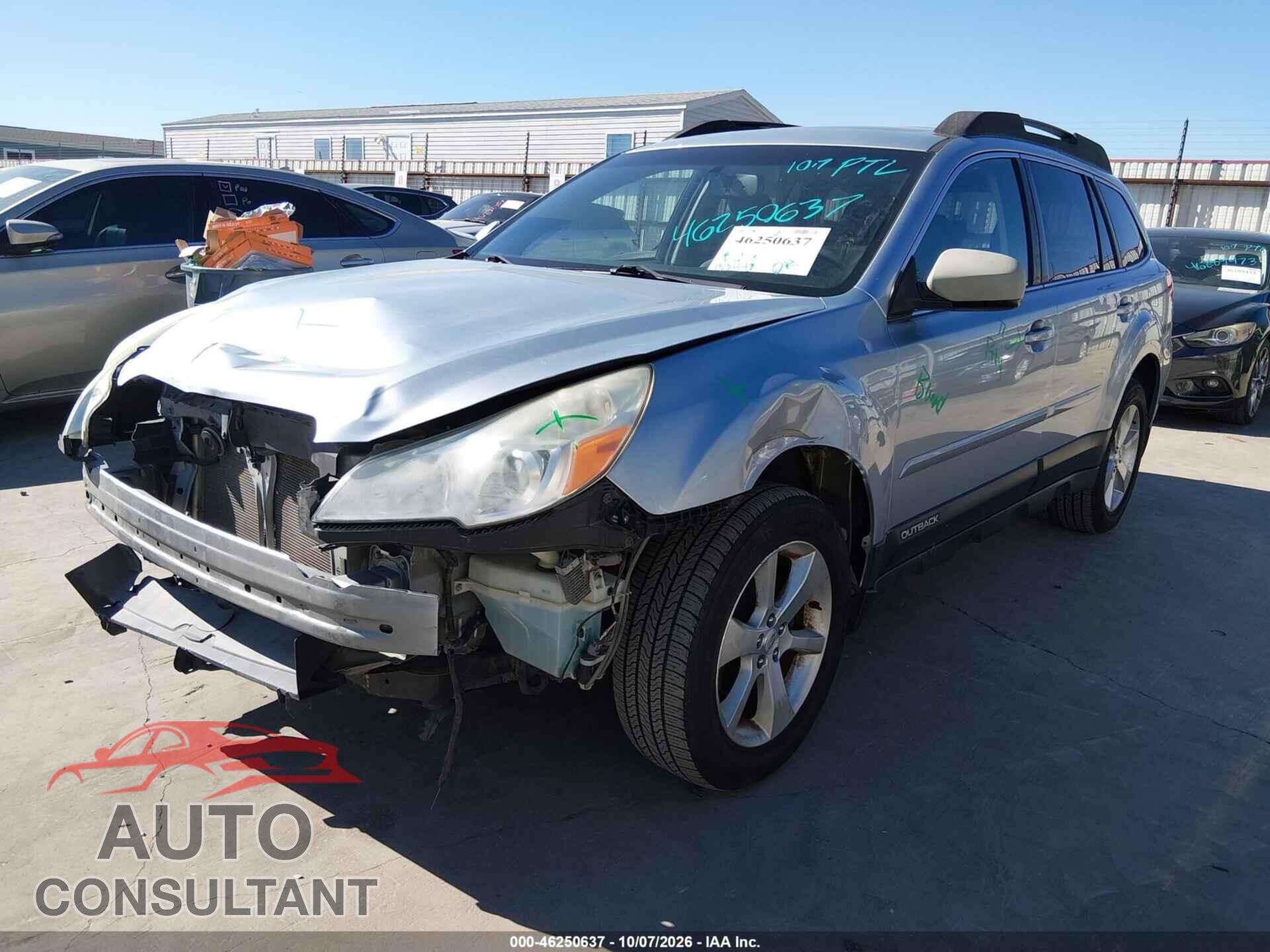 SUBARU OUTBACK 2013 - 4S4BRCKC2D3282522