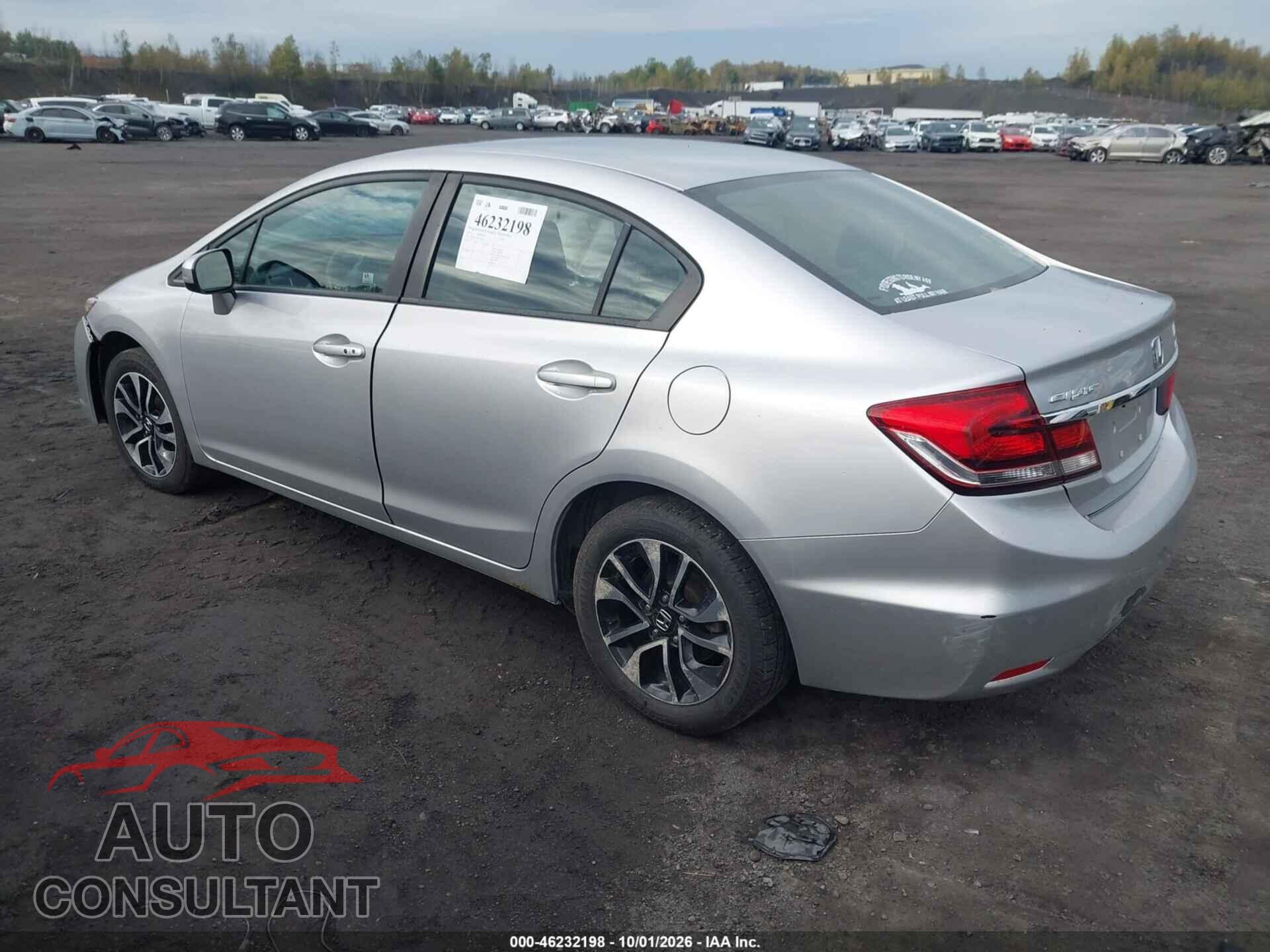 HONDA CIVIC 2015 - 19XFB2F87FE205859