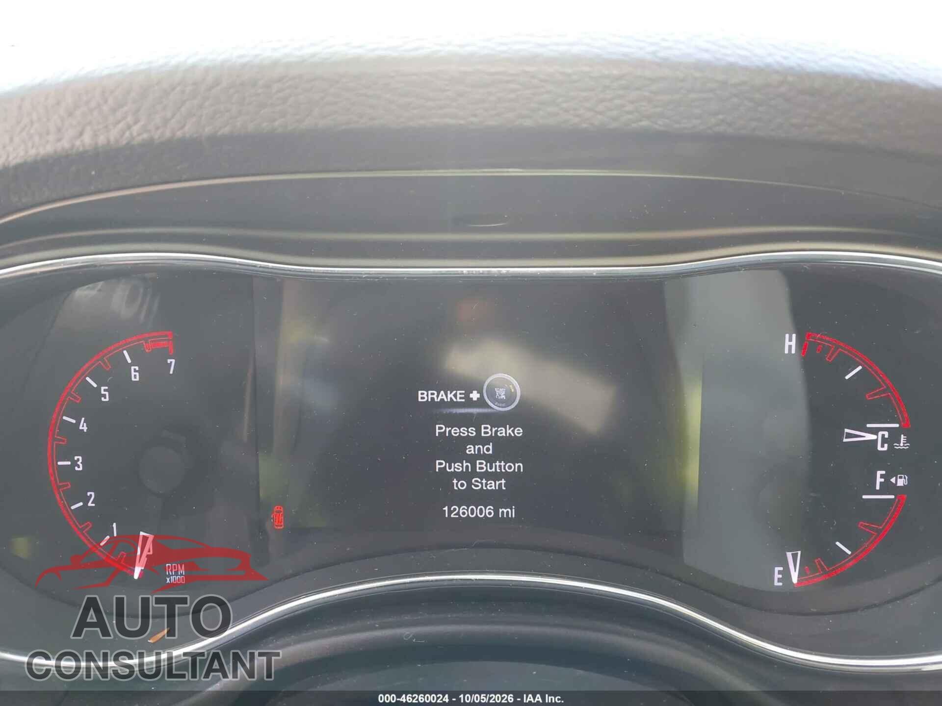 DODGE DURANGO 2017 - 1C4RDJDG6HC847320