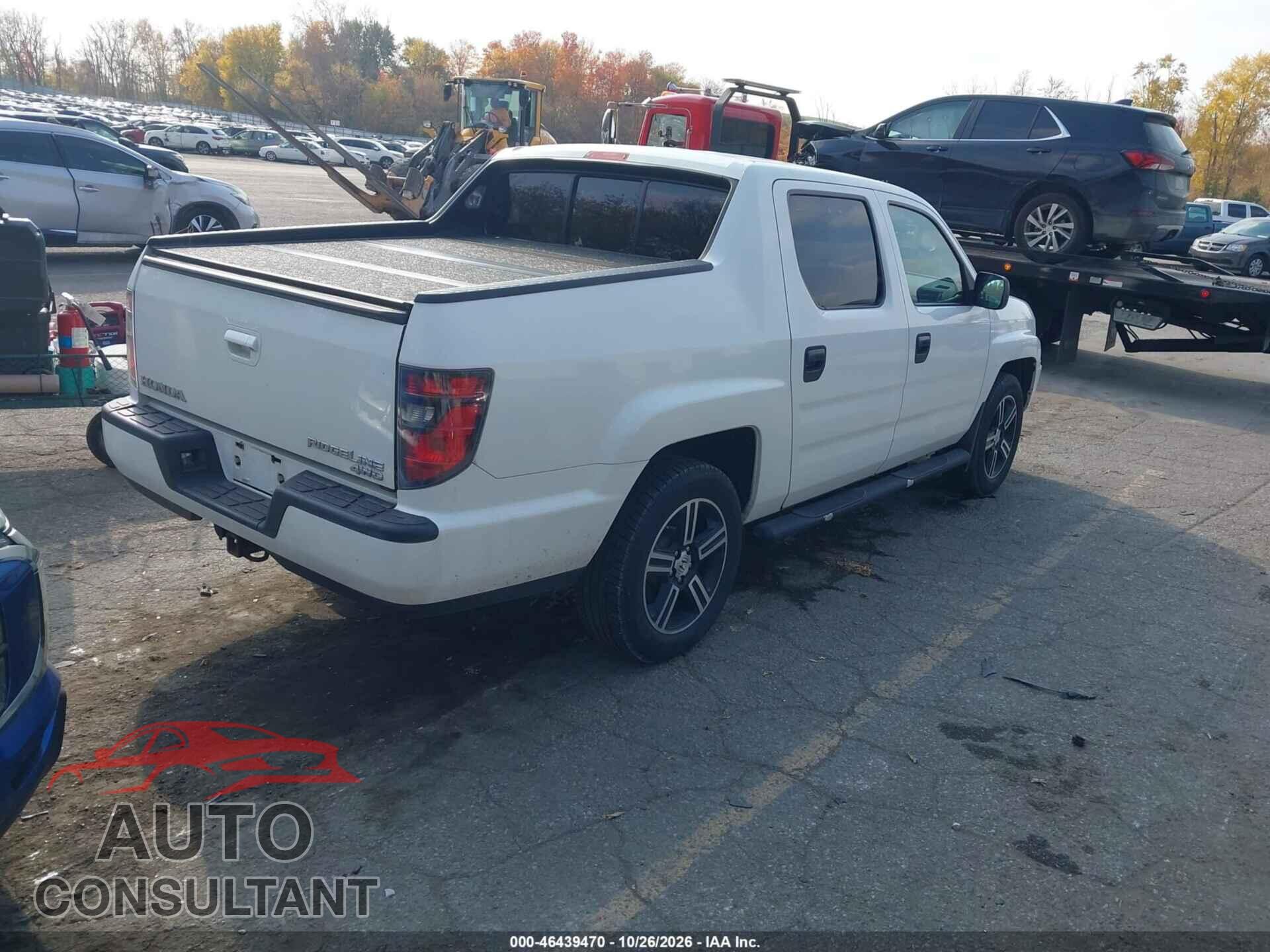 HONDA RIDGELINE 2014 - 5FPYK1F77EB012749