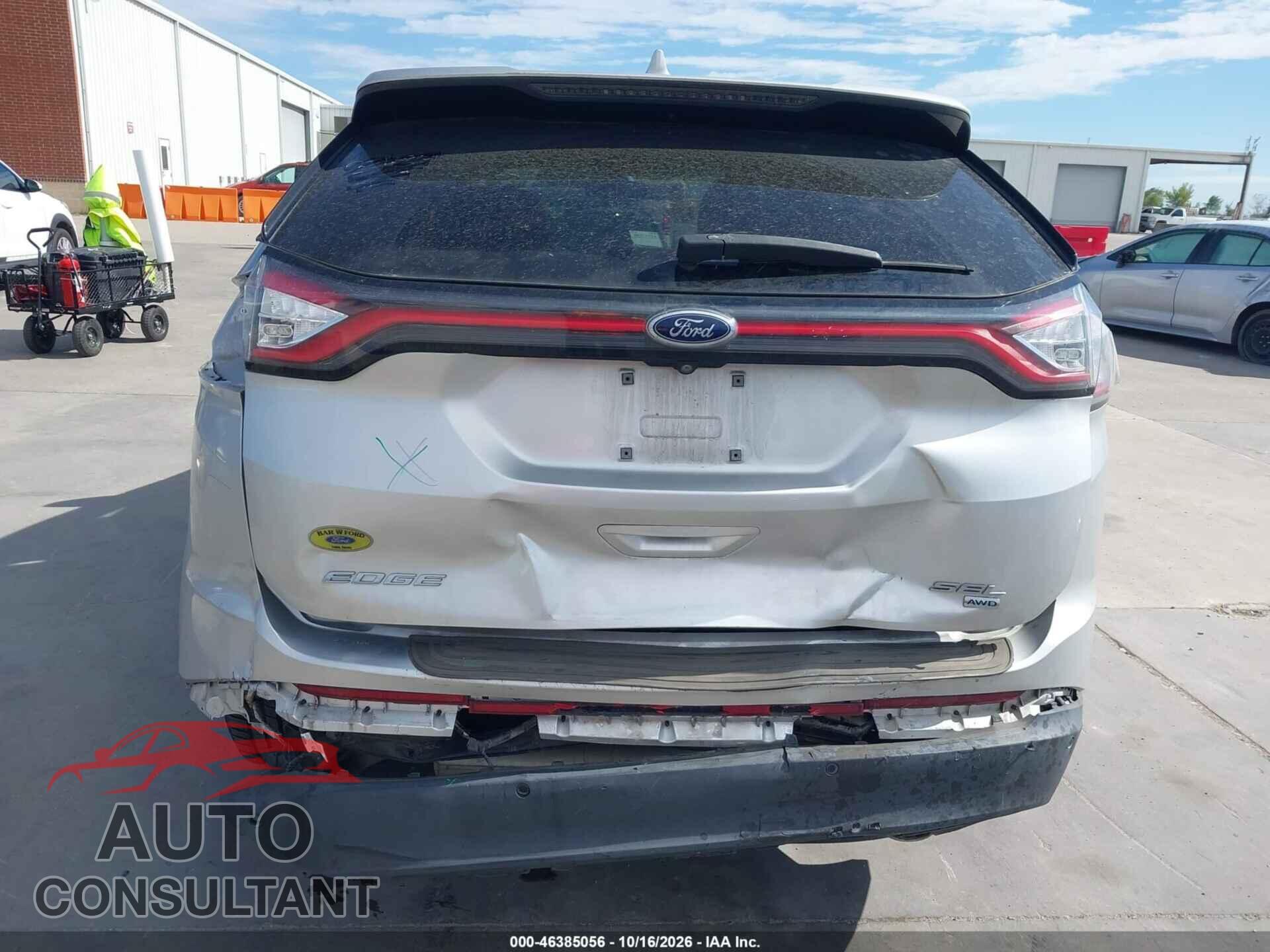 FORD EDGE 2017 - 2FMPK4J87HBC17152