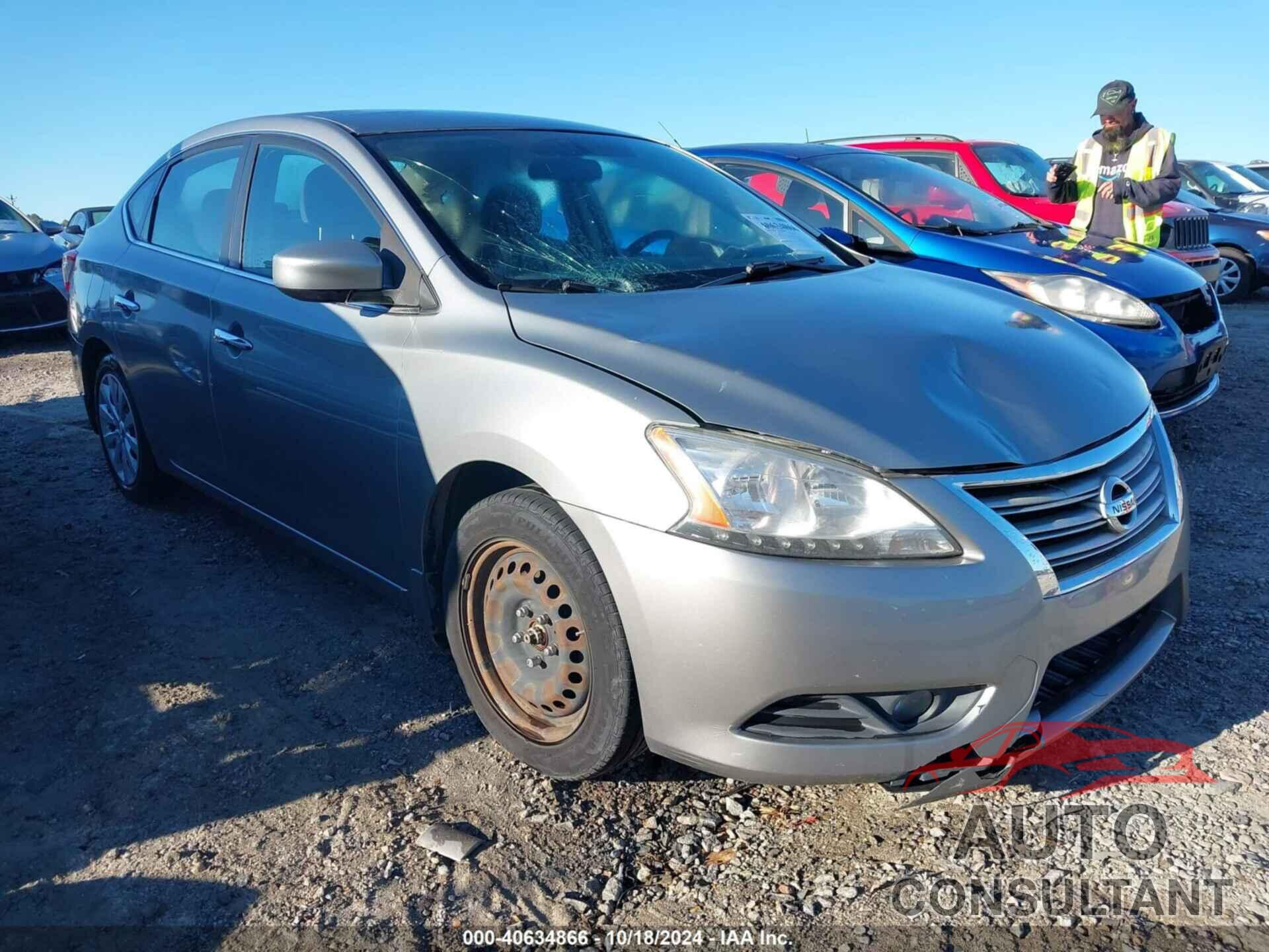 NISSAN SENTRA 2013 - 3N1AB7APXDL727483